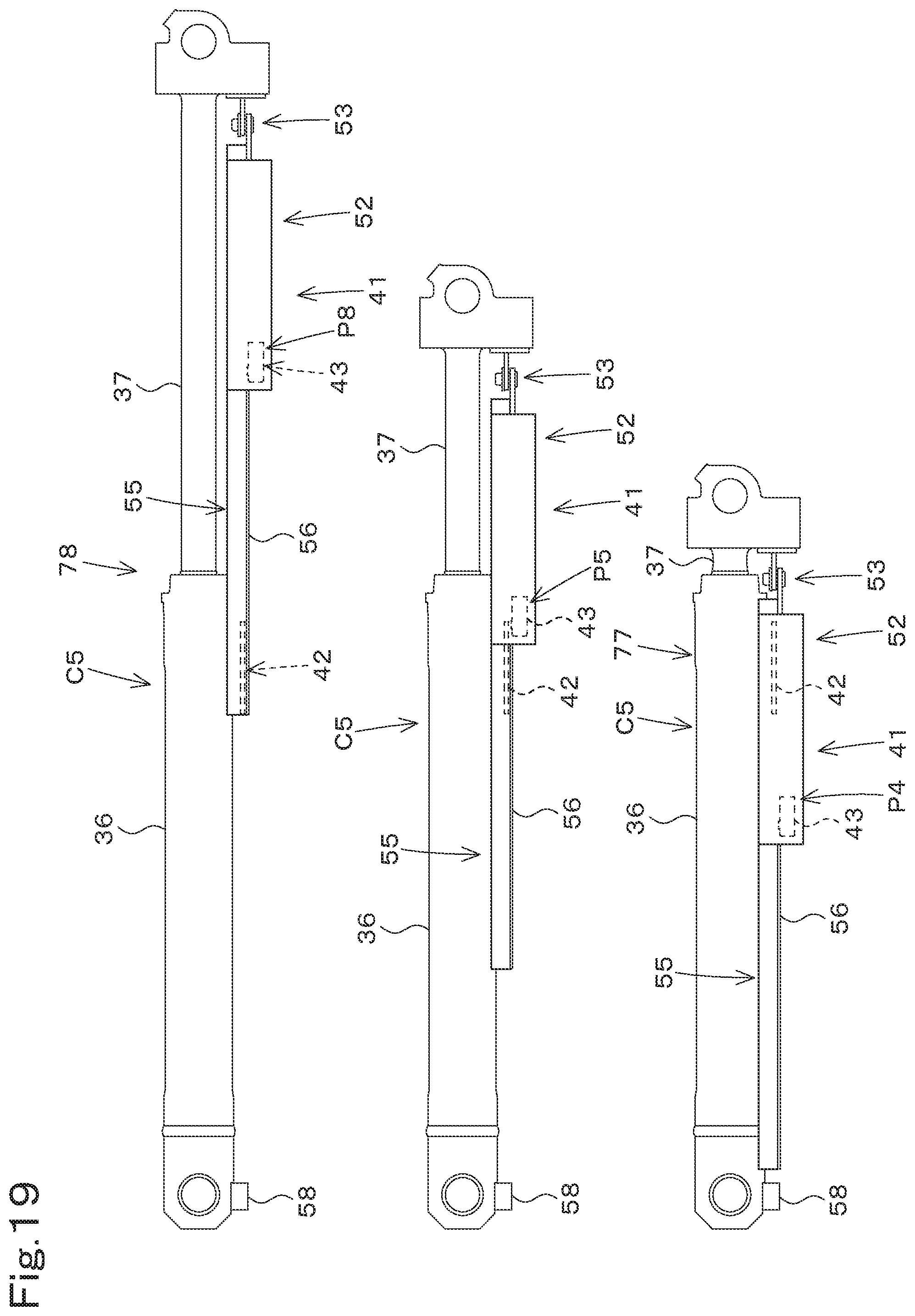 Patent US12410578 Figure 19 – Working machine