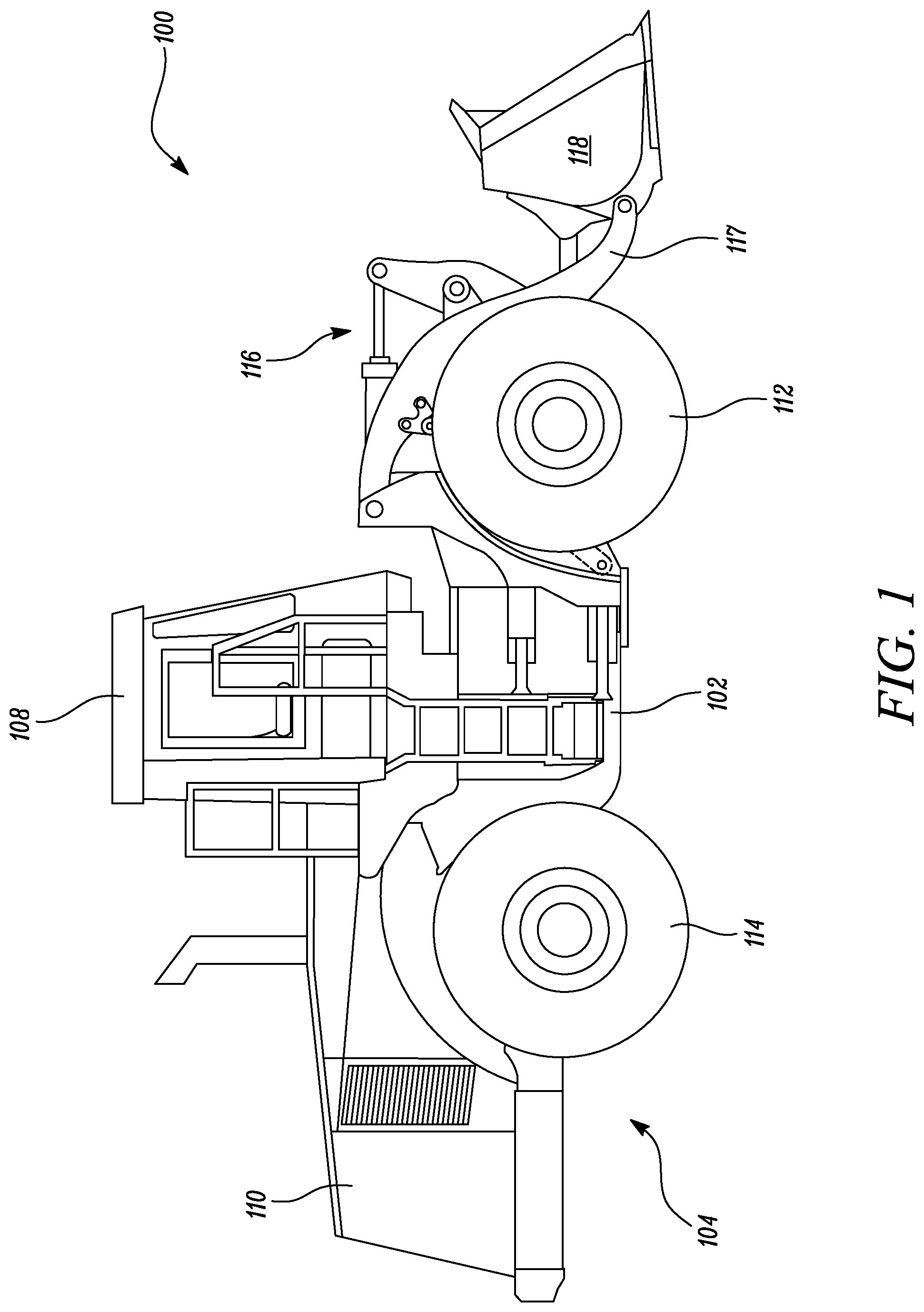 Patent US12410579 Figure 1 – Coupler unit for work machine