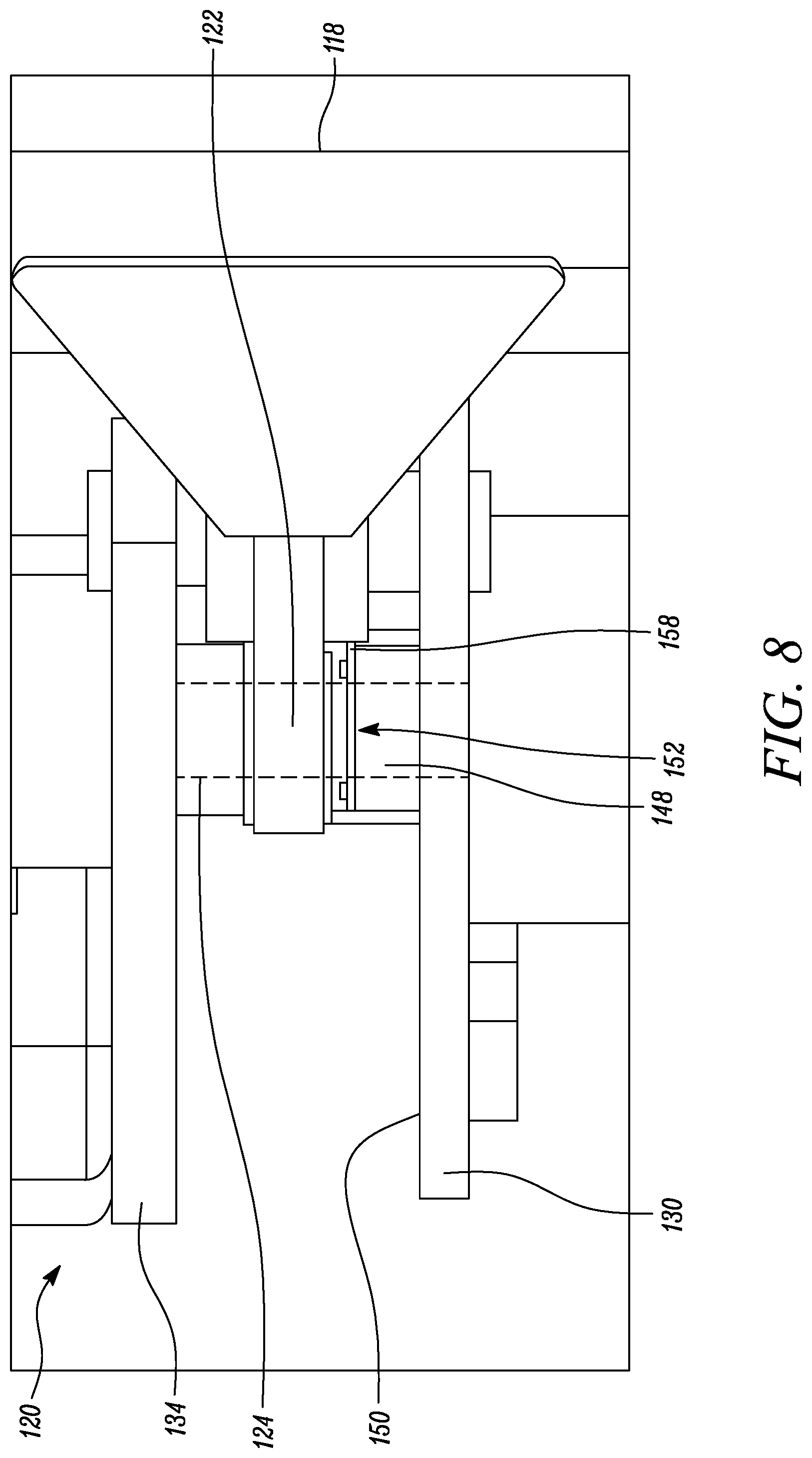 Patent US12410579 Figure 7 – Coupler unit for work machine