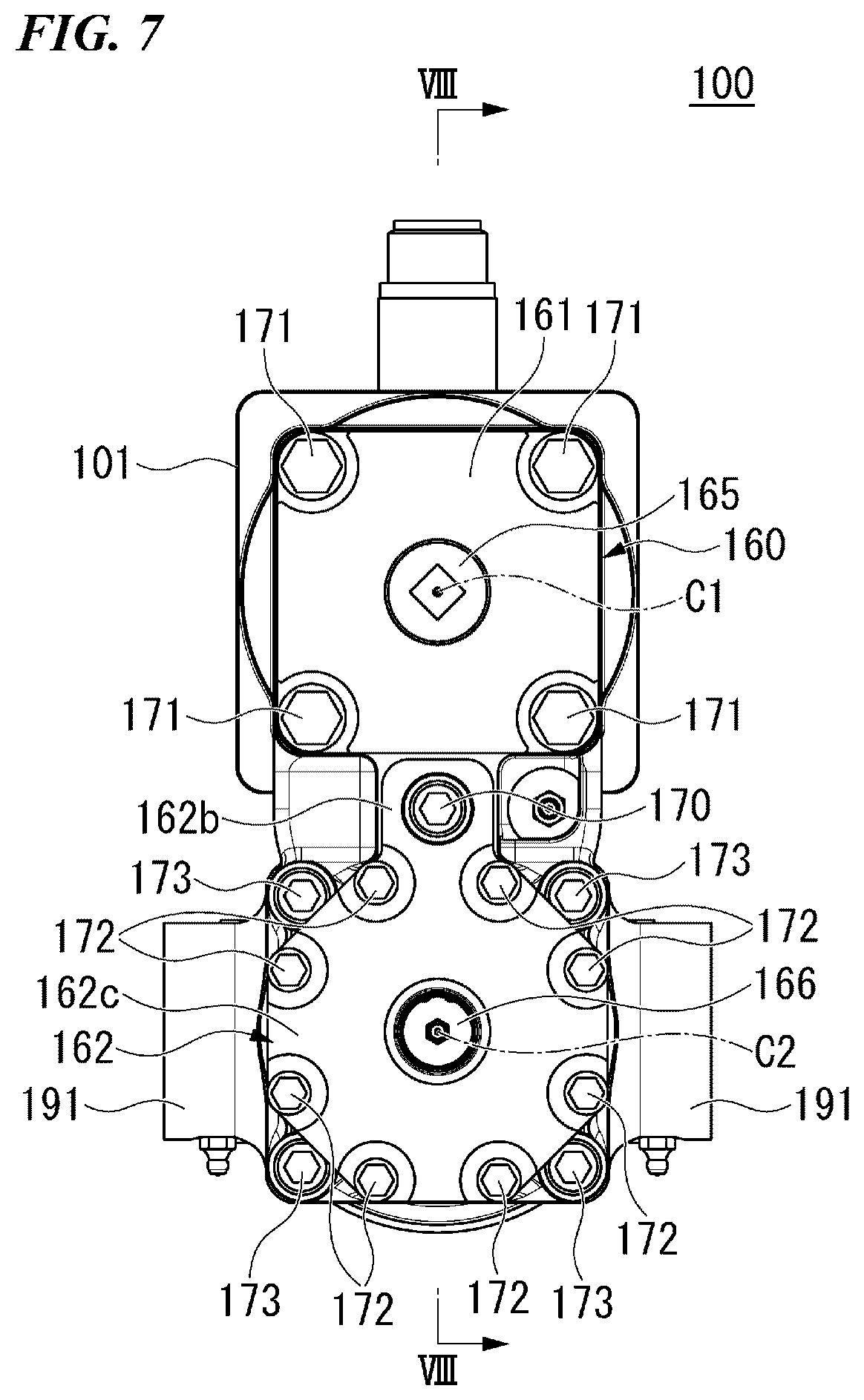 Patent US12410581 Figure 7 – Electric cylinder and work machine