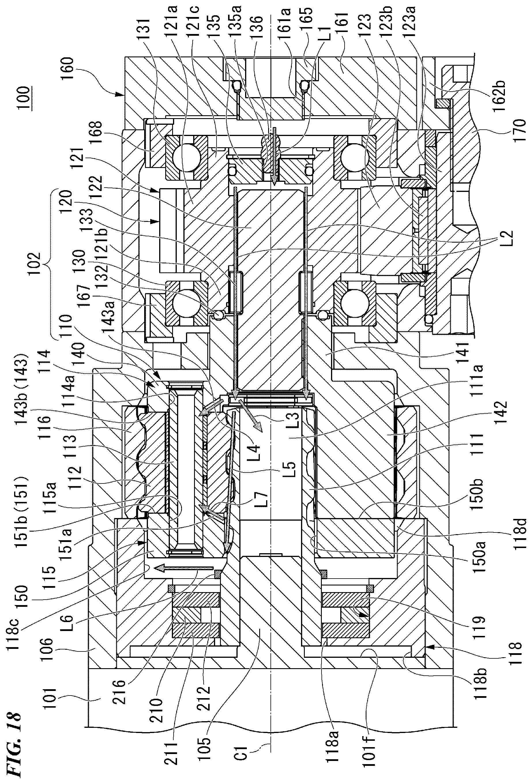 Patent US12410581 Figure 17 – Electric cylinder and work machine