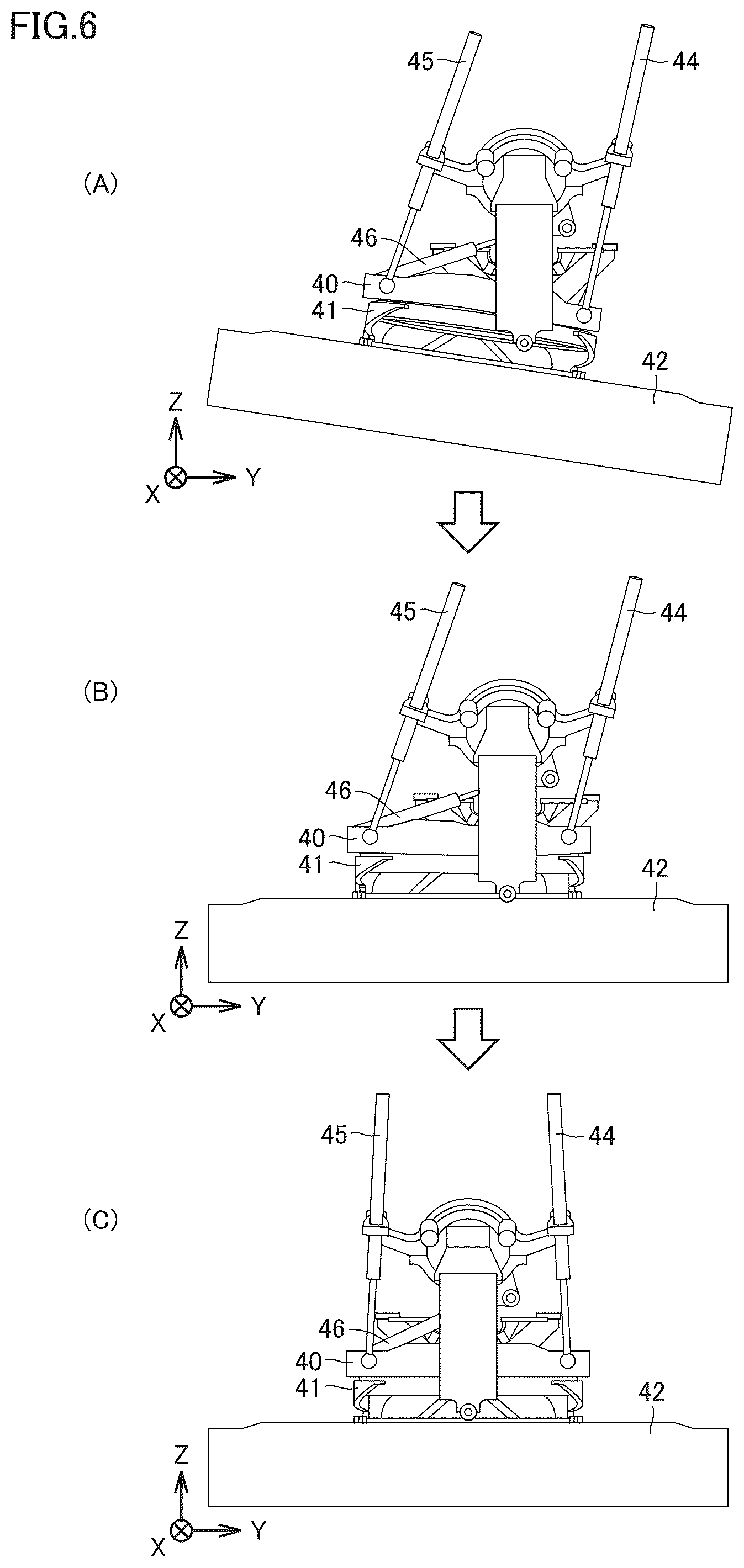 Patent US12410582 Figure 6 – Motor grader and method of controlling motor grader