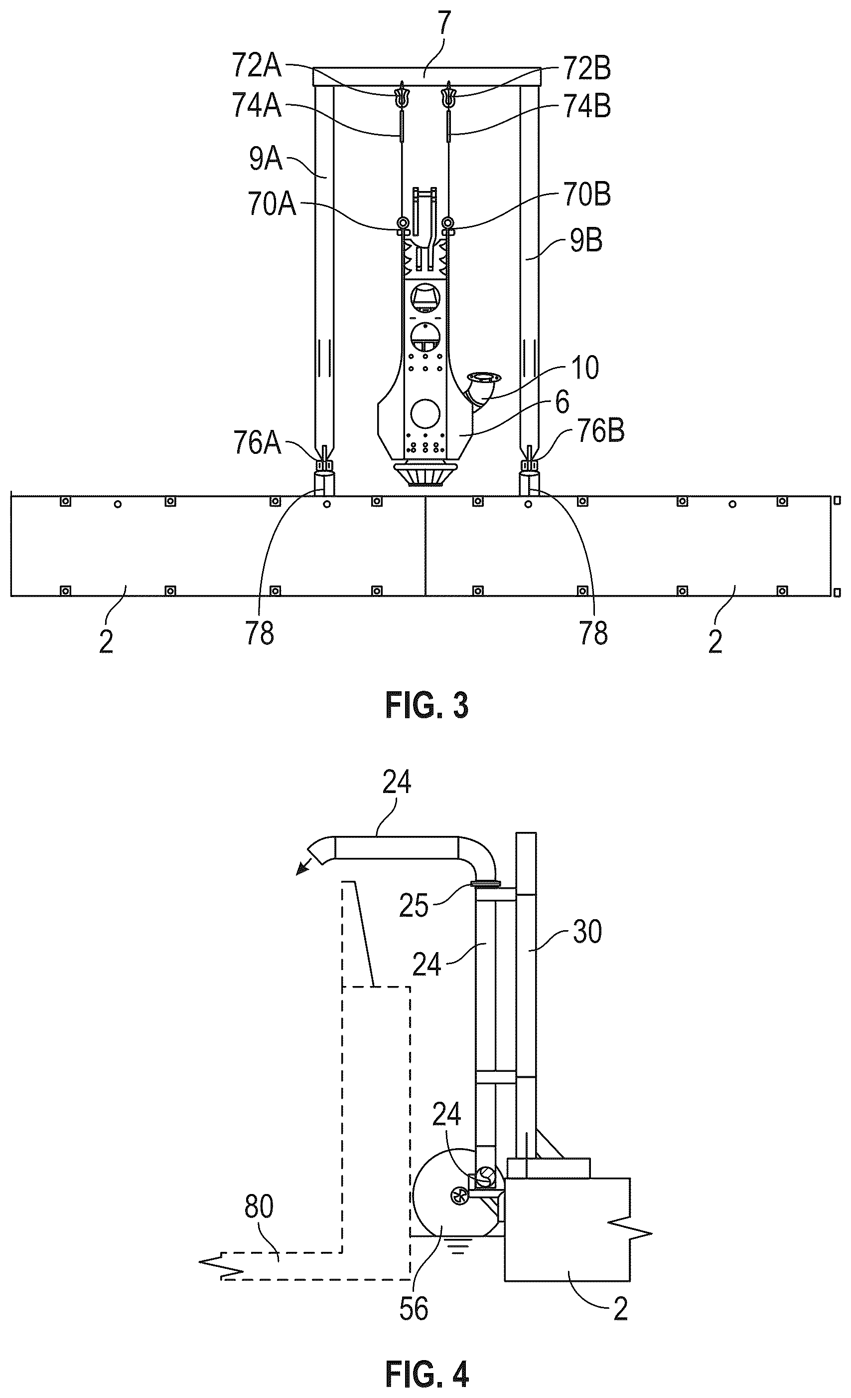 Patent US12410583 Figure 3 – Marine vessels and methods of using same