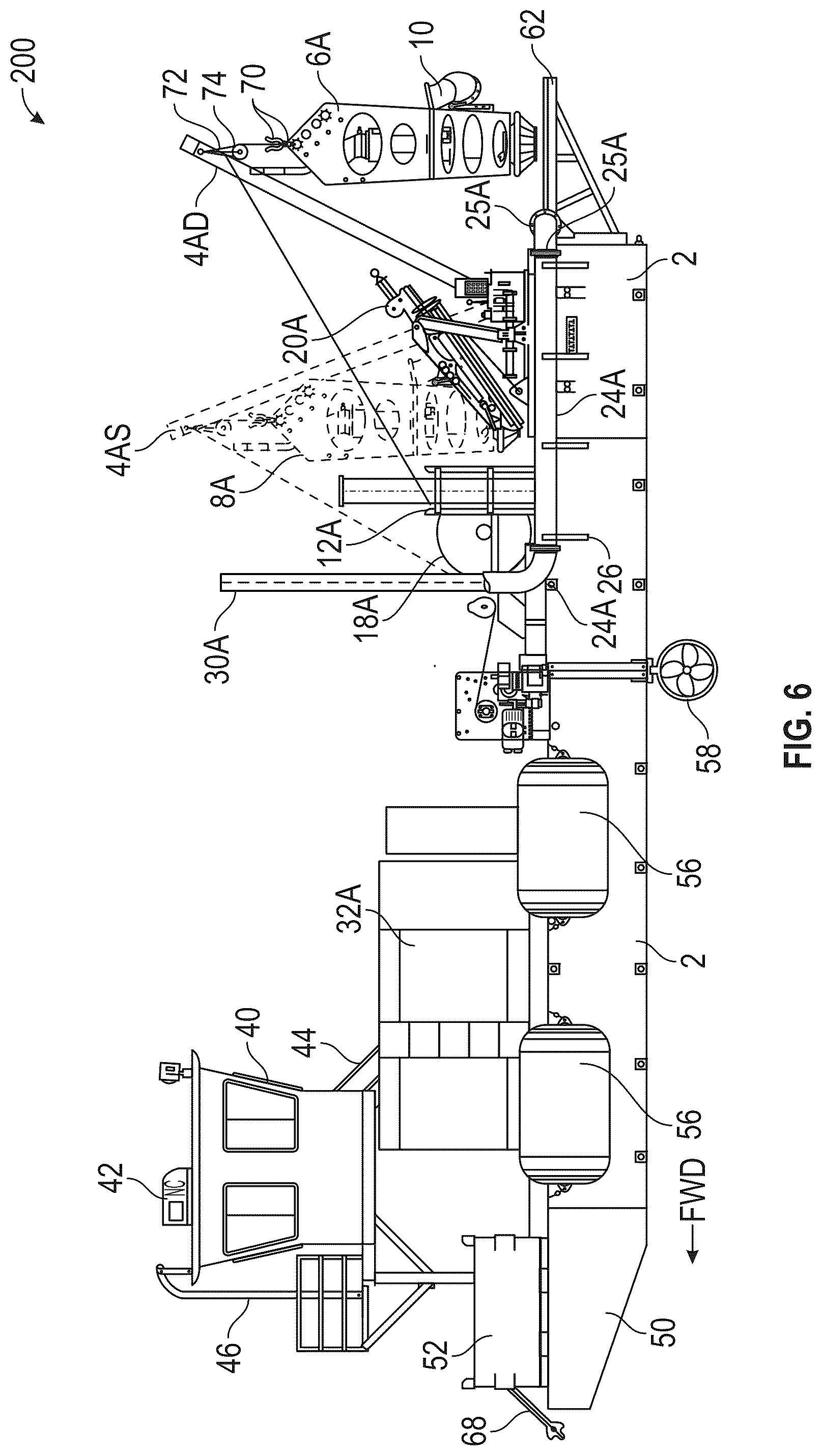 Patent US12410583 Figure 5 – Marine vessels and methods of using same