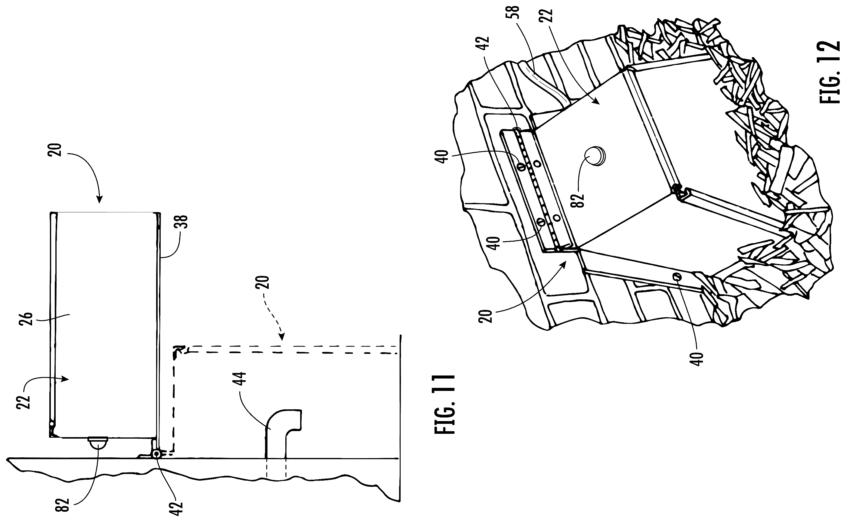 Patent US12410591 Figure 11 – Housing for drain outlet