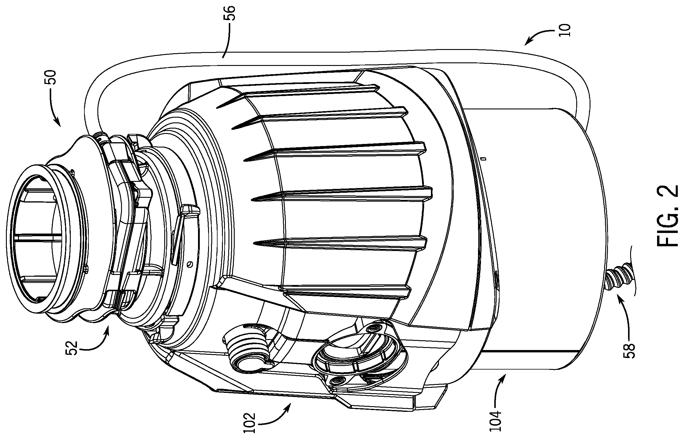 Patent US12410595 Figure 2 – System and method for assembling and/or operating control switch in relation to waste disposer and in relation to alternative electric power sources