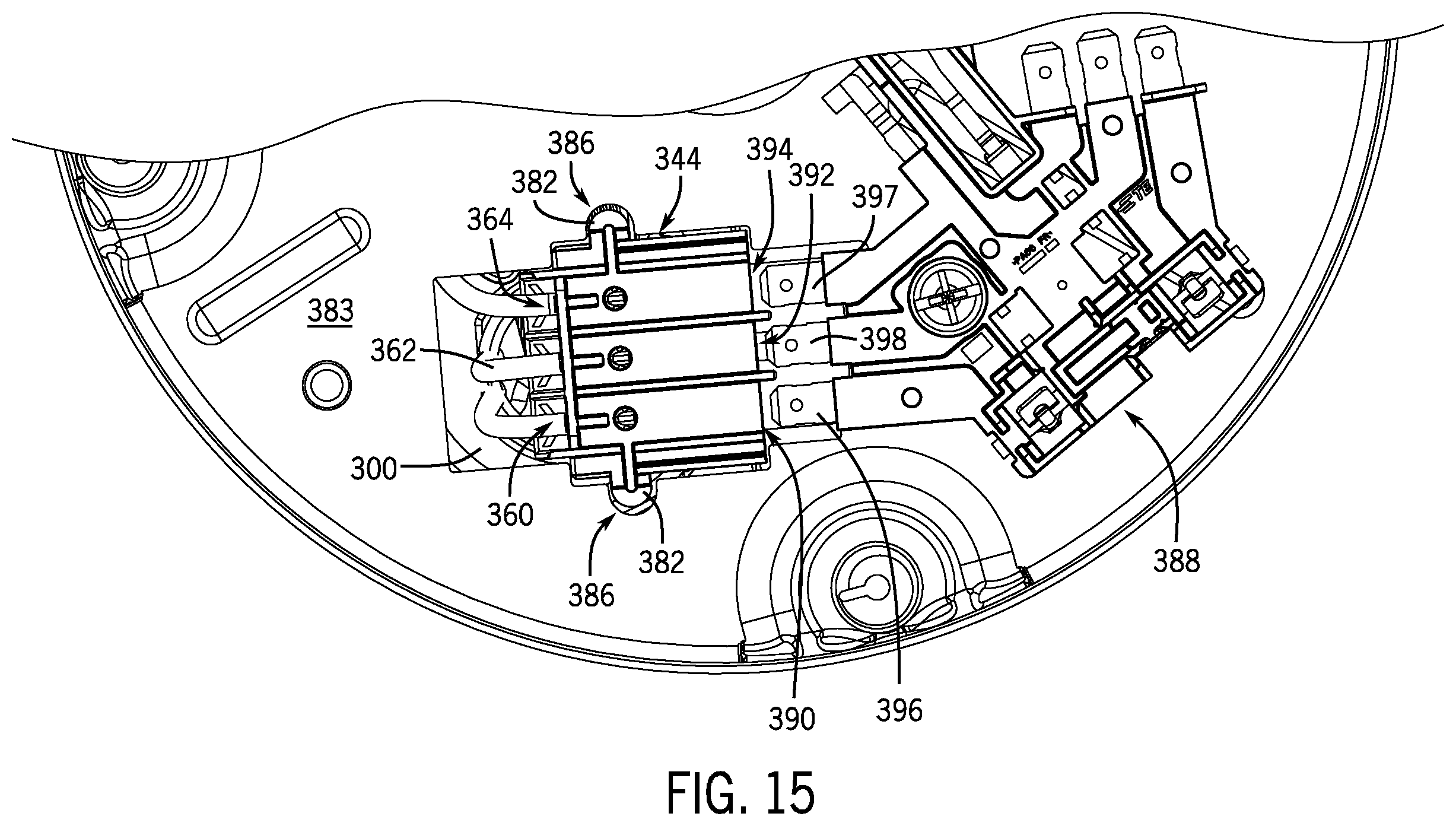 Patent US12410595 Figure 10 – System and method for assembling and/or operating control switch in relation to waste disposer and in relation to alternative electric power sources