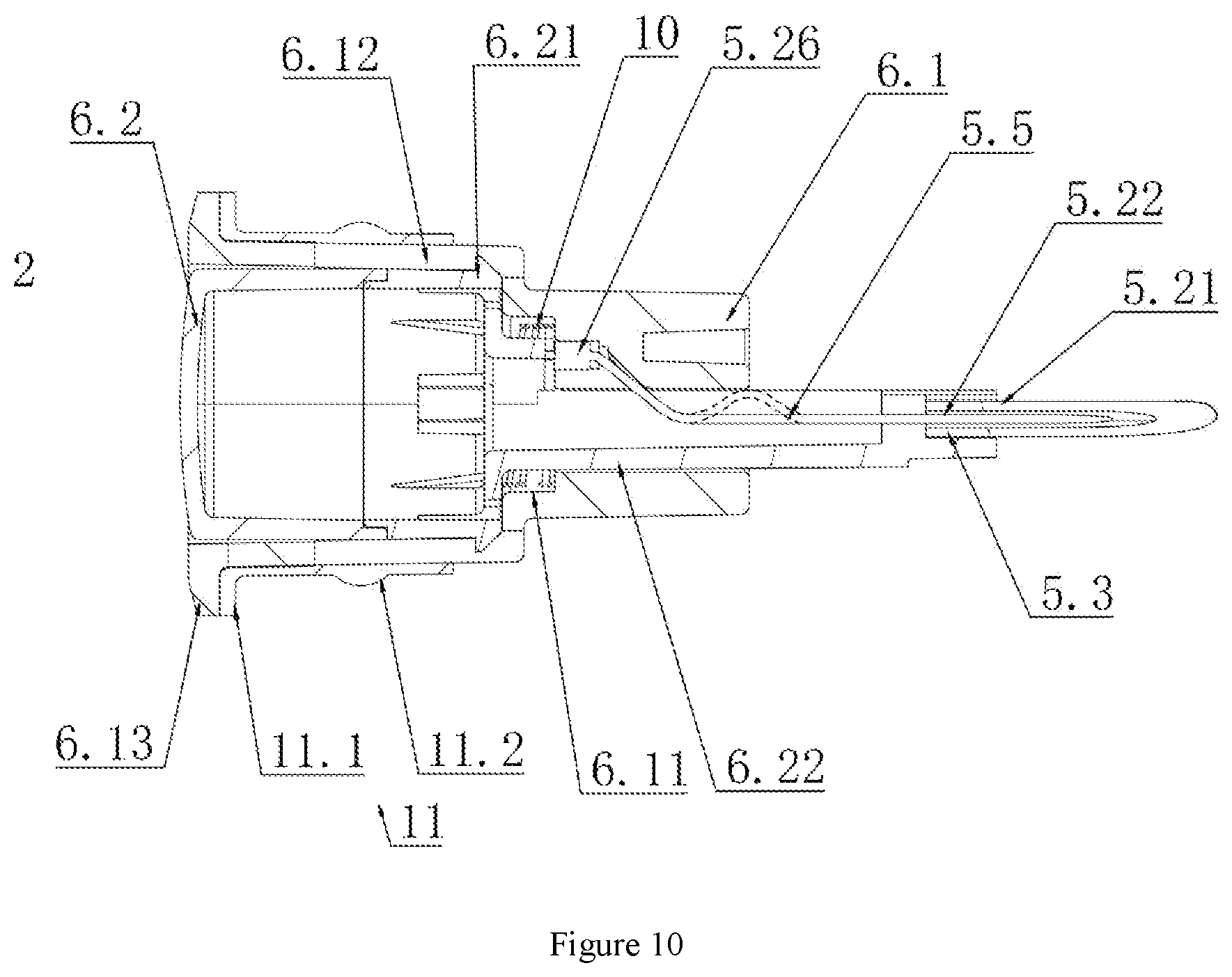 Patent US12410597 Figure 10 – Dual-control flushing device