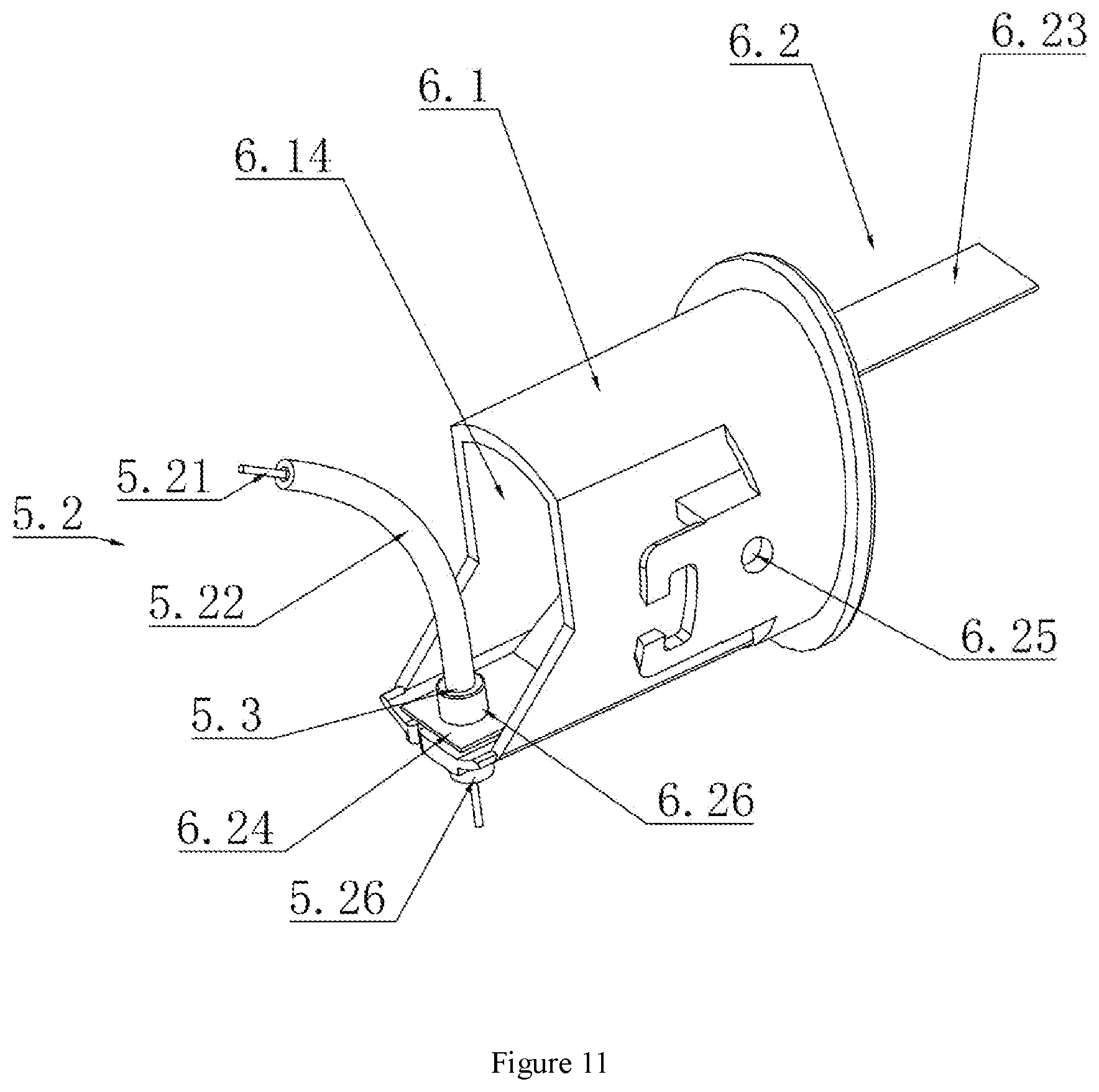Patent US12410597 Figure 11 – Dual-control flushing device