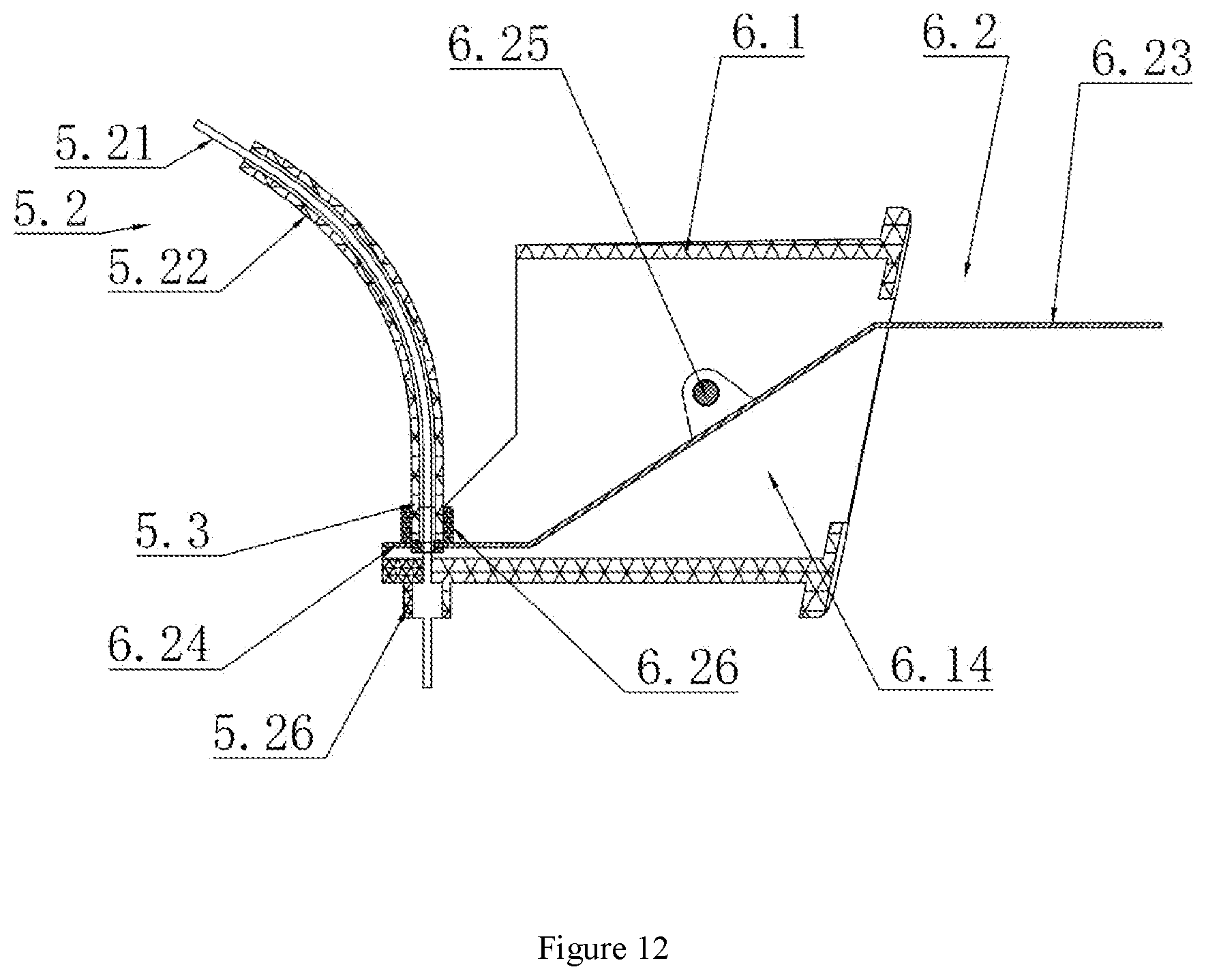 Patent US12410597 Figure 12 – Dual-control flushing device