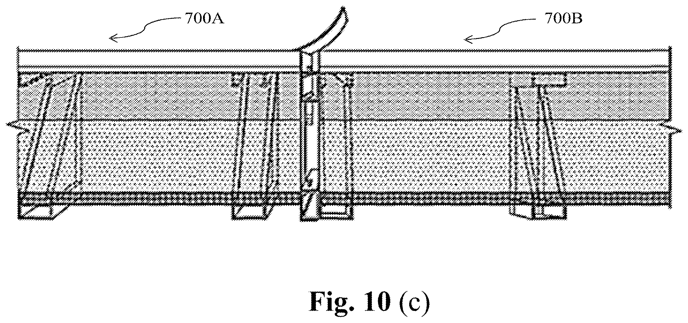 Patent US12410602 Figure 12 – Method and arrangement for constructing and interconnecting prefabricated building modules