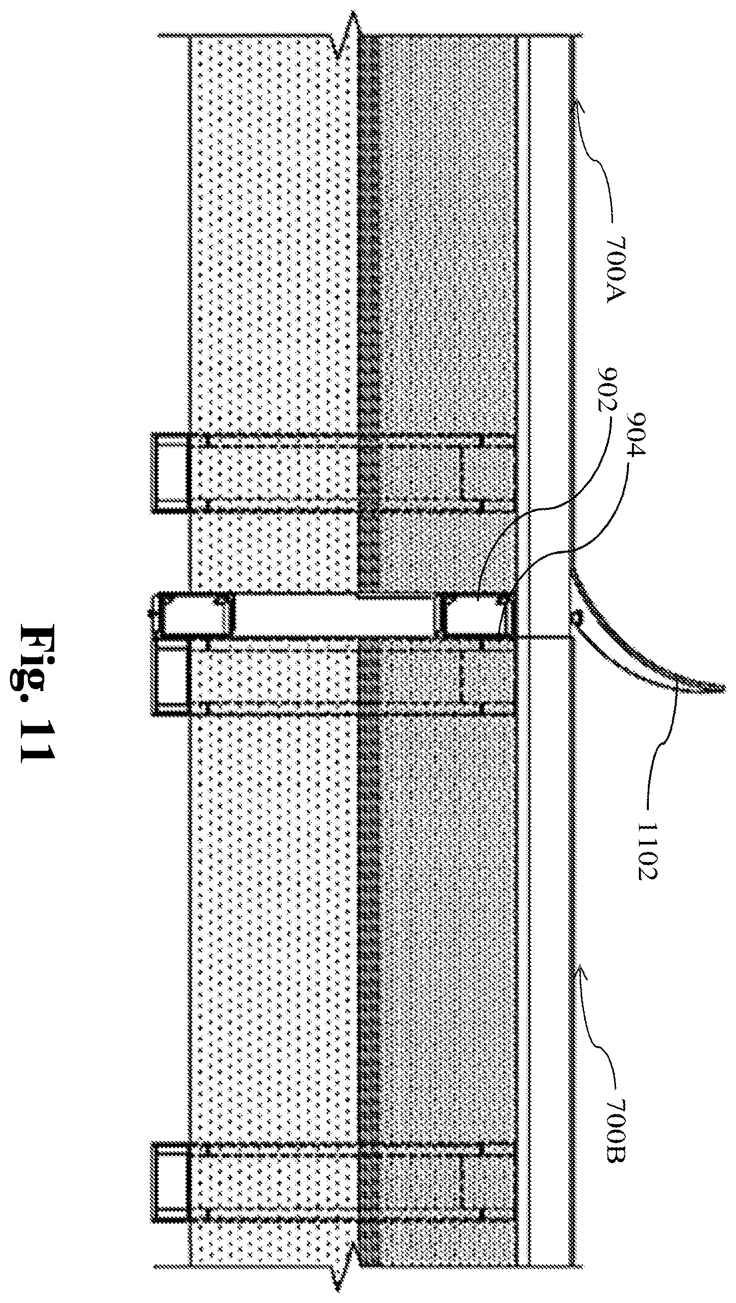 Patent US12410602 Figure 13 – Method and arrangement for constructing and interconnecting prefabricated building modules