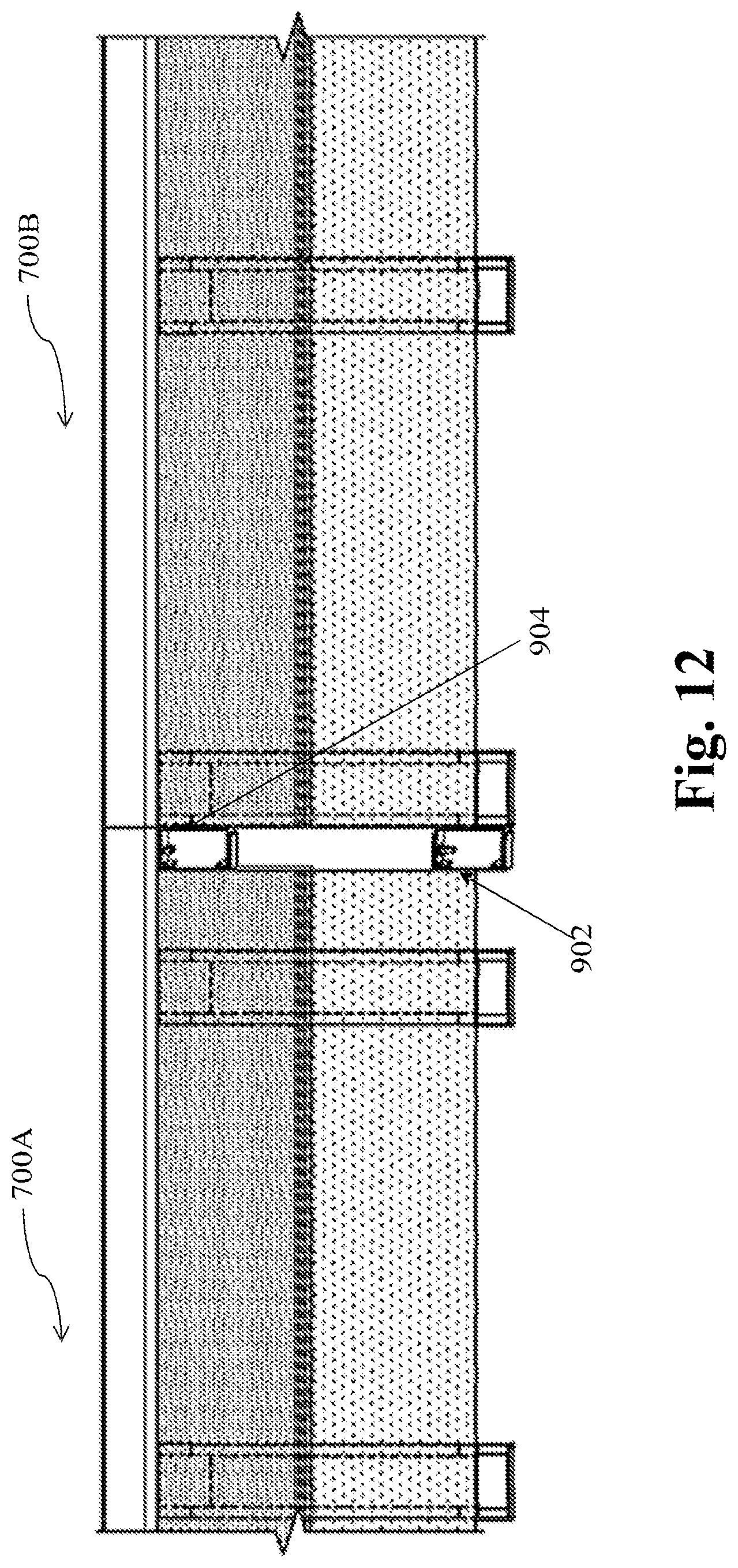 Patent US12410602 Figure 14 – Method and arrangement for constructing and interconnecting prefabricated building modules