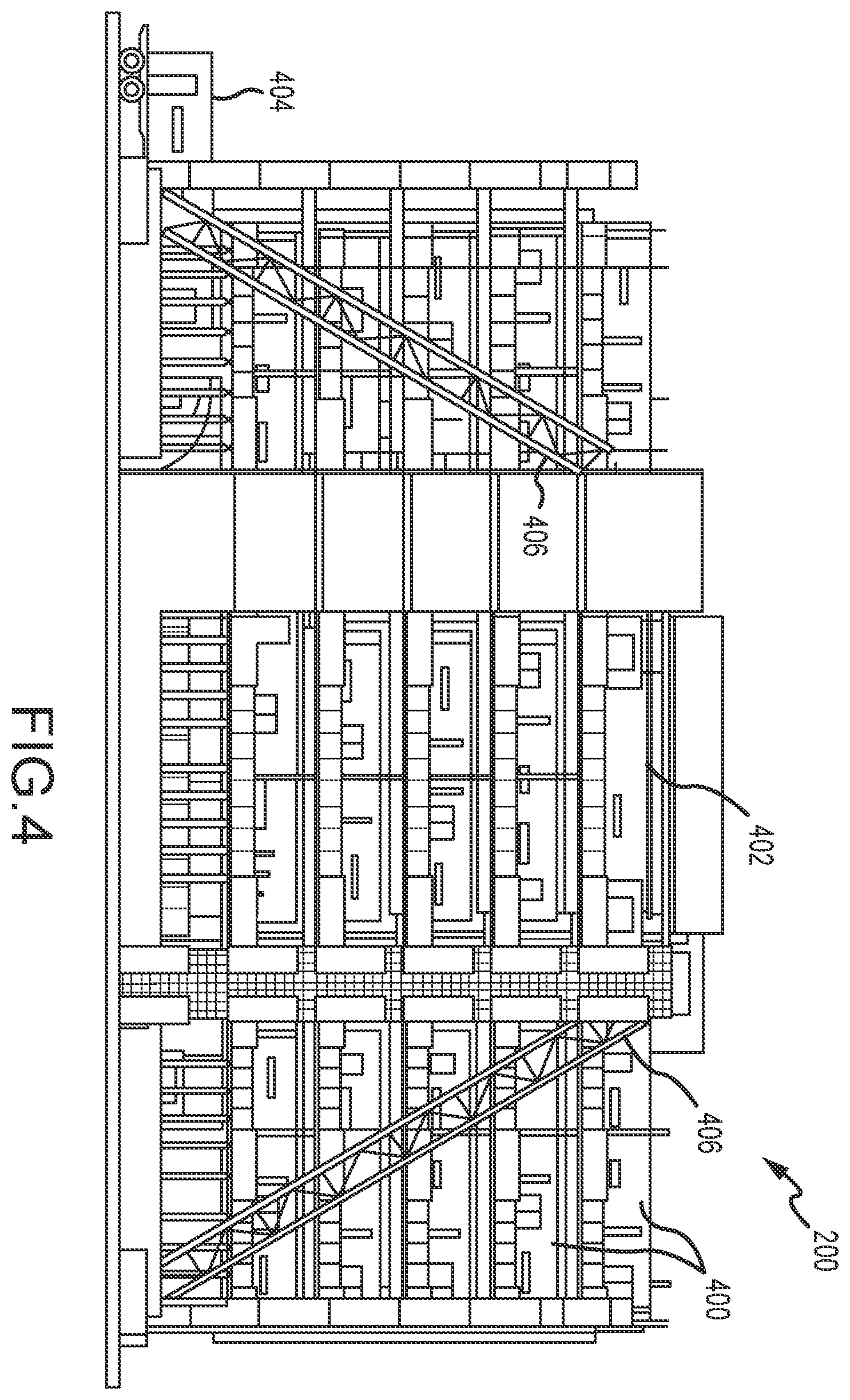 Patent US12410605 Figure 4 – Building system for manufactured homes