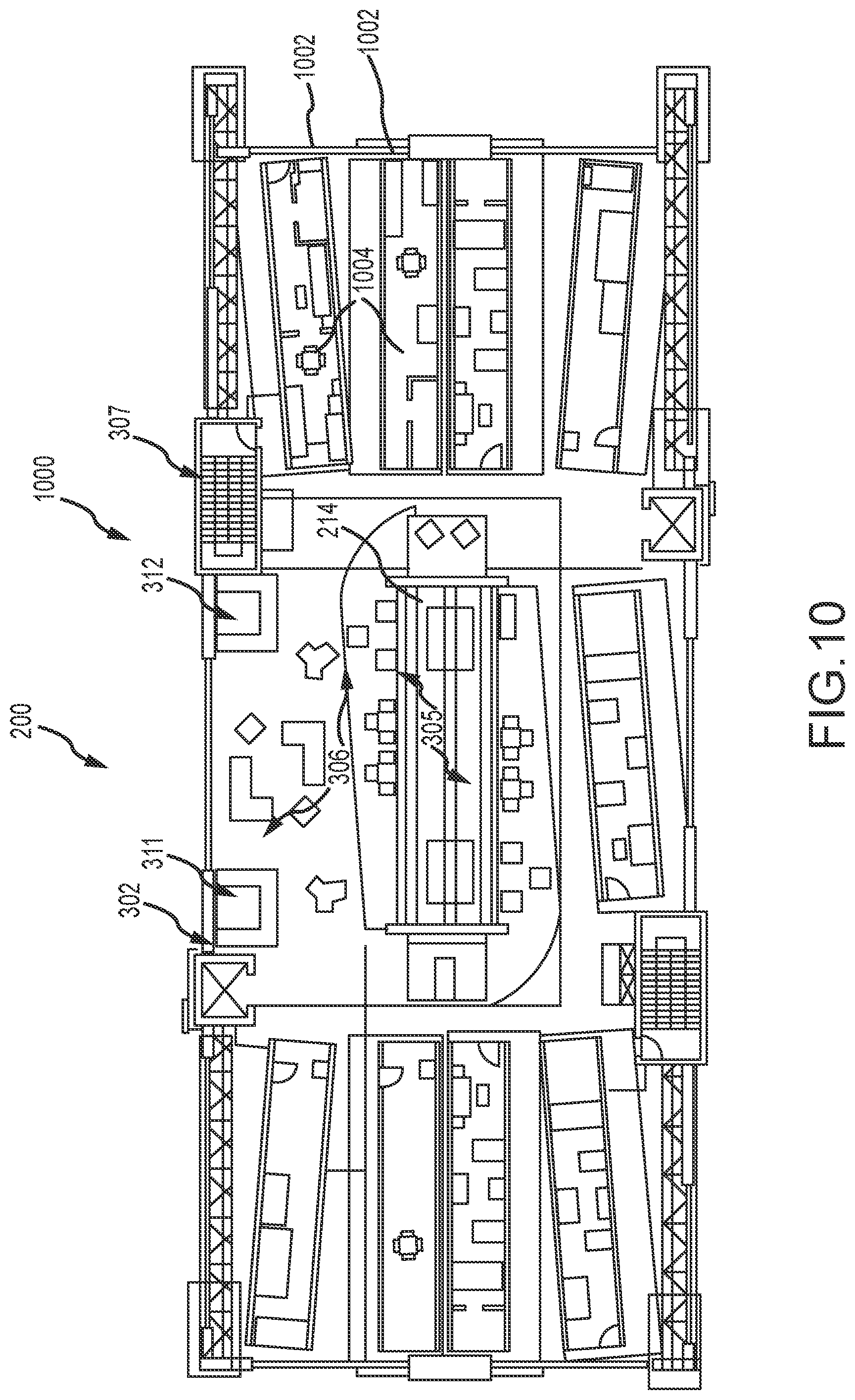Patent US12410605 Figure 10 – Building system for manufactured homes