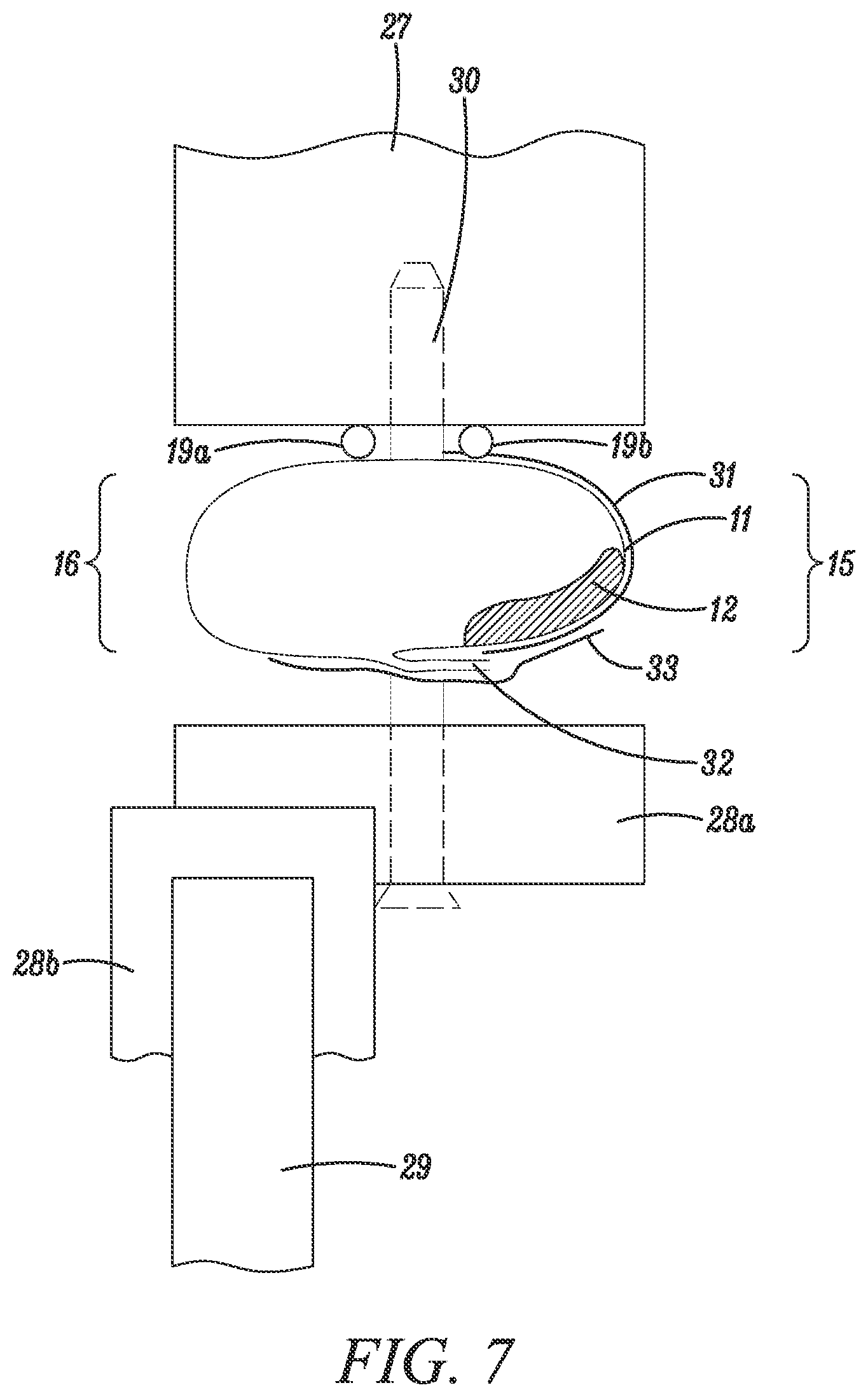 Patent US12410607 Figure 6 – Foam envelope for sealing large volumes
