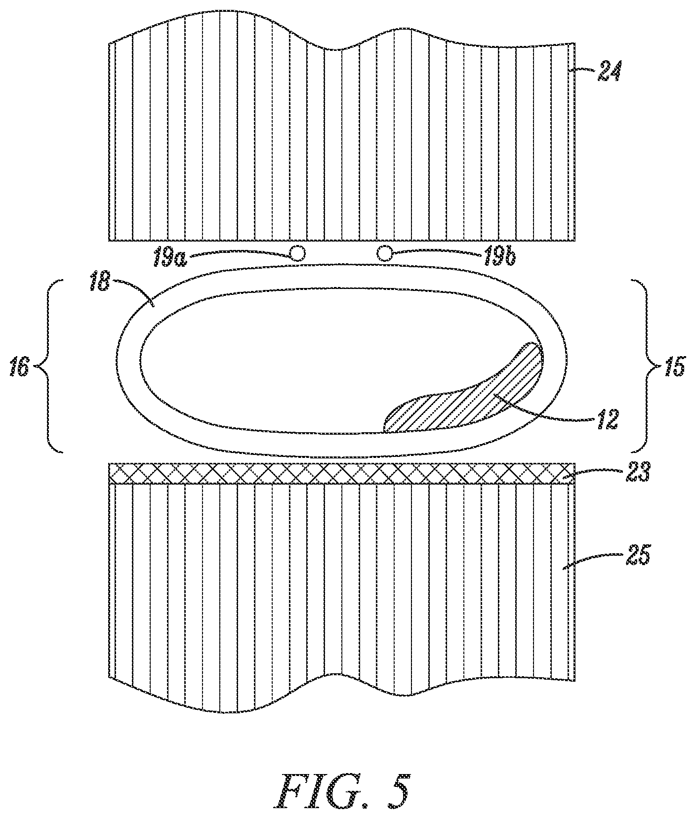 Patent US12410608 Figure 4 – Foam envelope for sealing large volumes