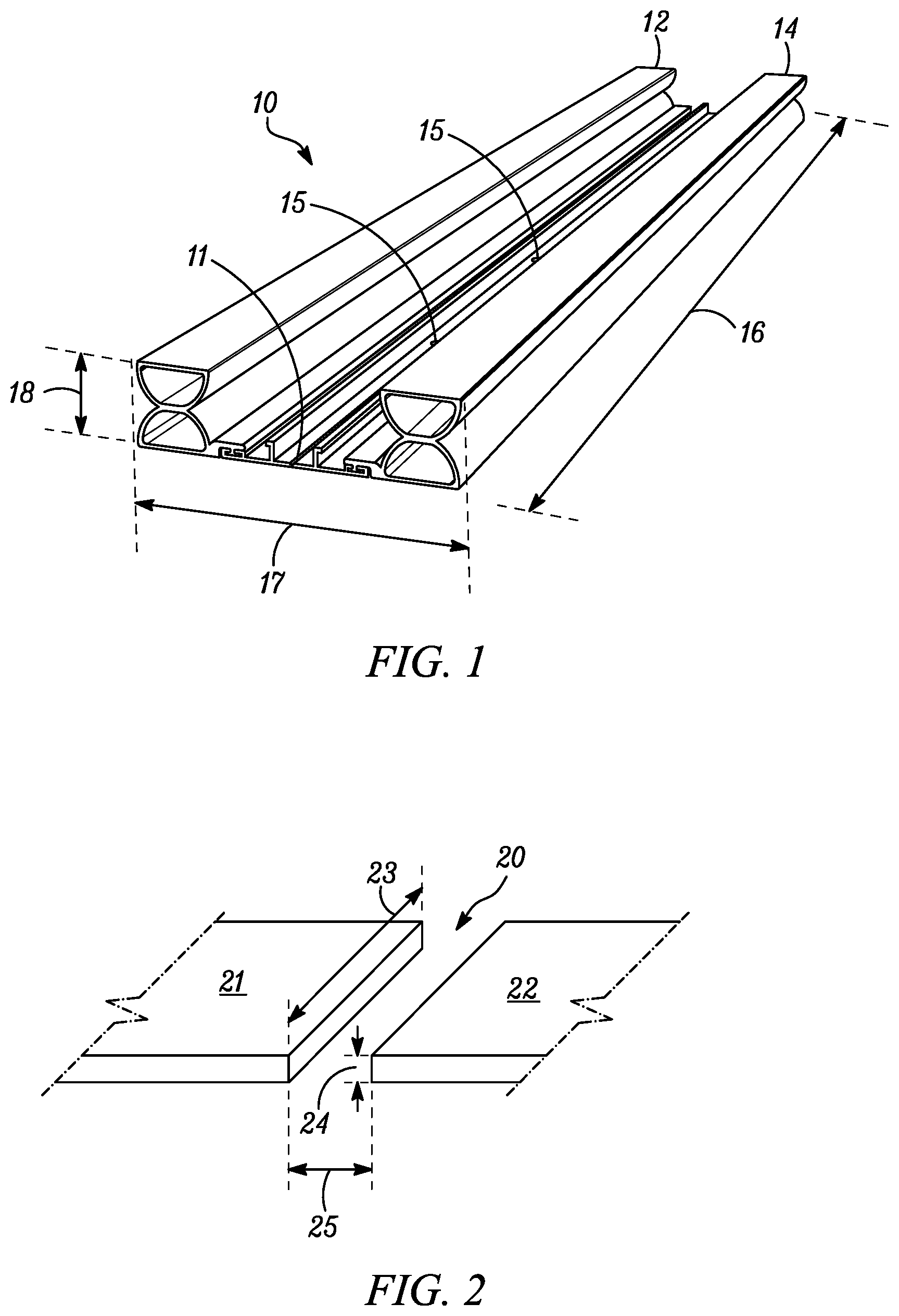 Patent US12410612 — Wall panel module comprising dual gasket assembly — Figure 1