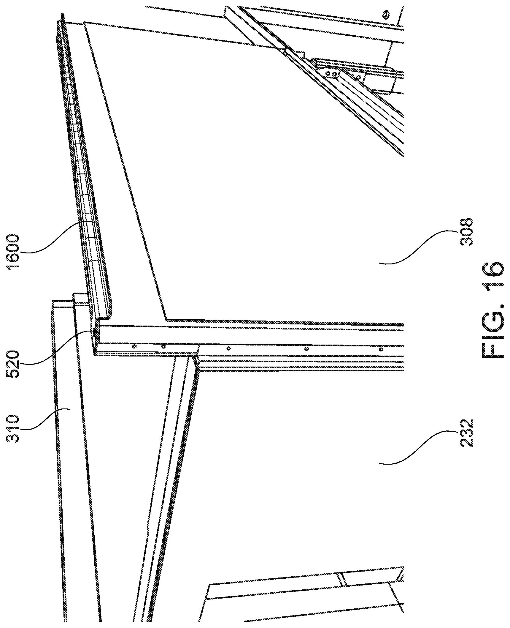 Patent US12410613 Figure 14 – Pre-manufactured load bearing walls for a multi-story building