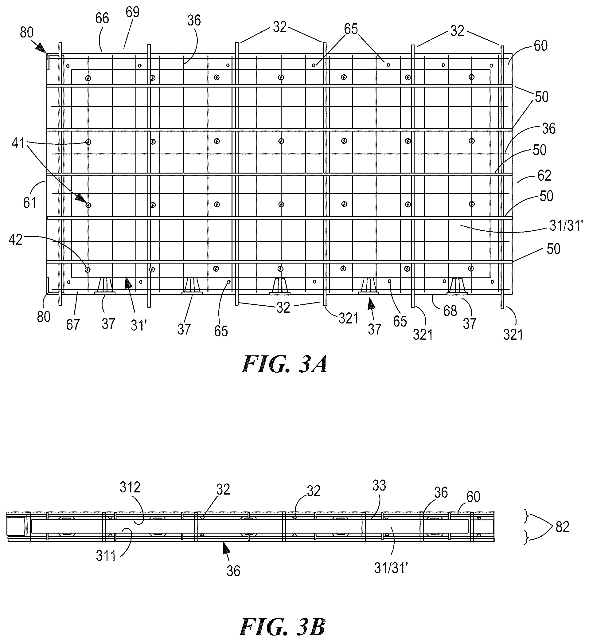 Patent US12410614 Figure 3 – Pre-stressed insulated concrete panels and methods for making and using the same