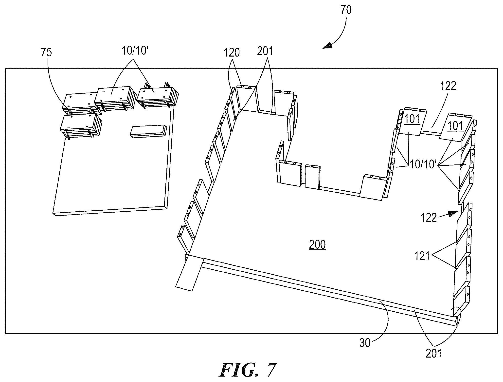Patent US12410614 Figure 8 – Pre-stressed insulated concrete panels and methods for making and using the same