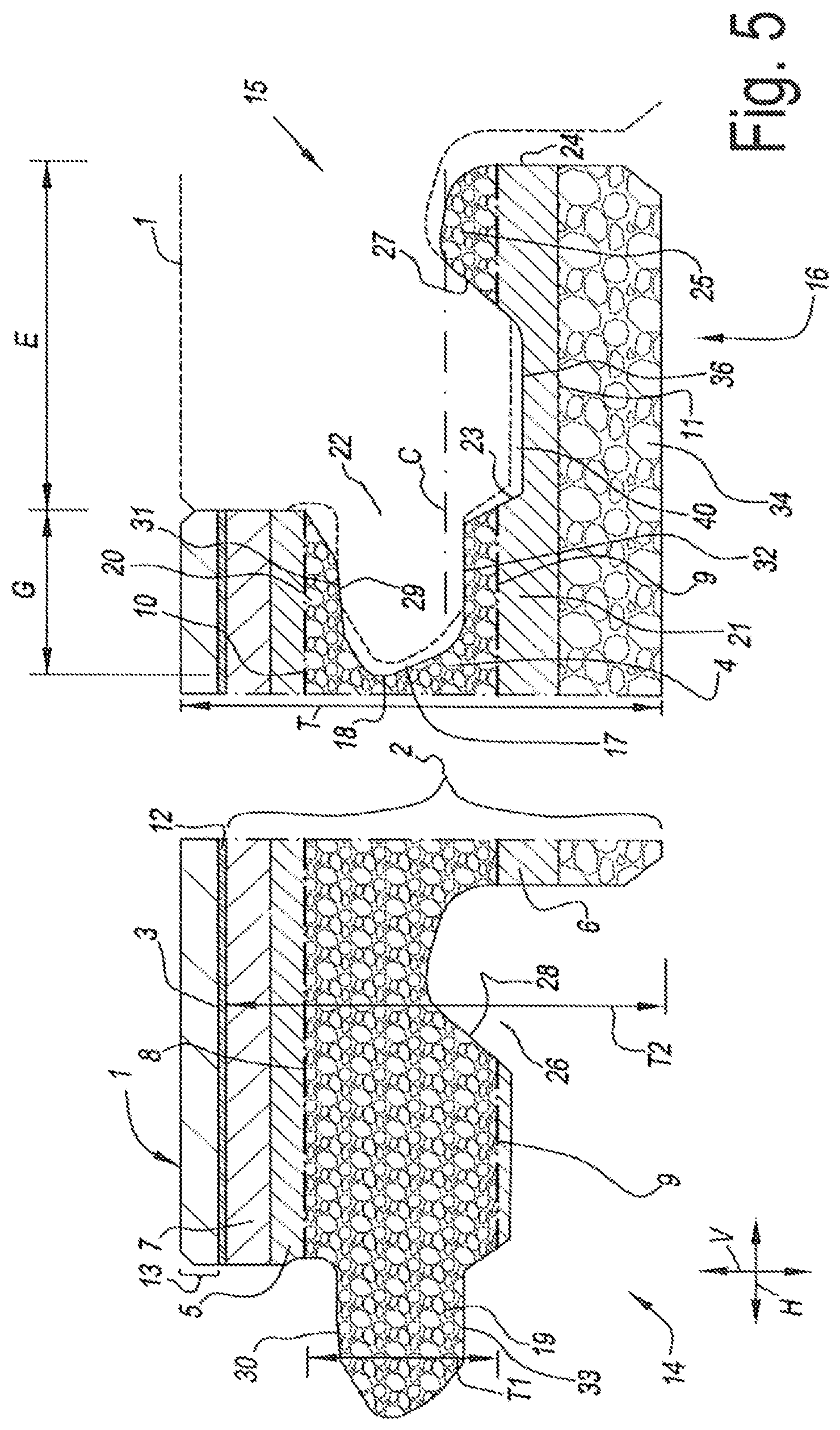 Patent US12410619 Figure 3 – Floor panel