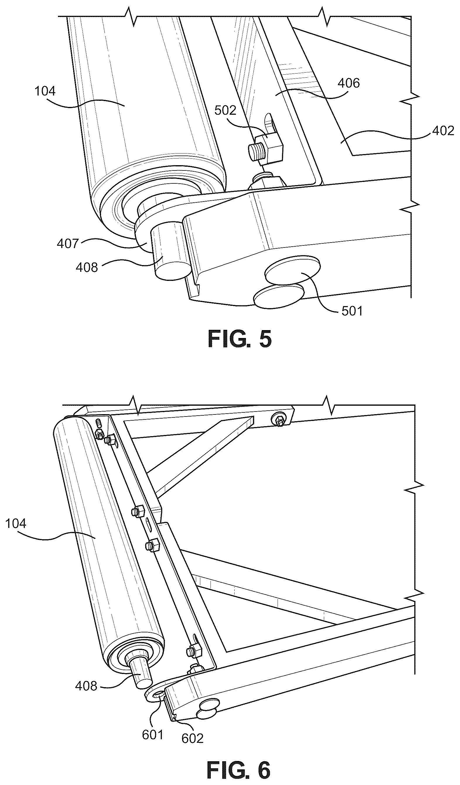 Patent US12410622 Figure 4 – Floor rolling apparatus
