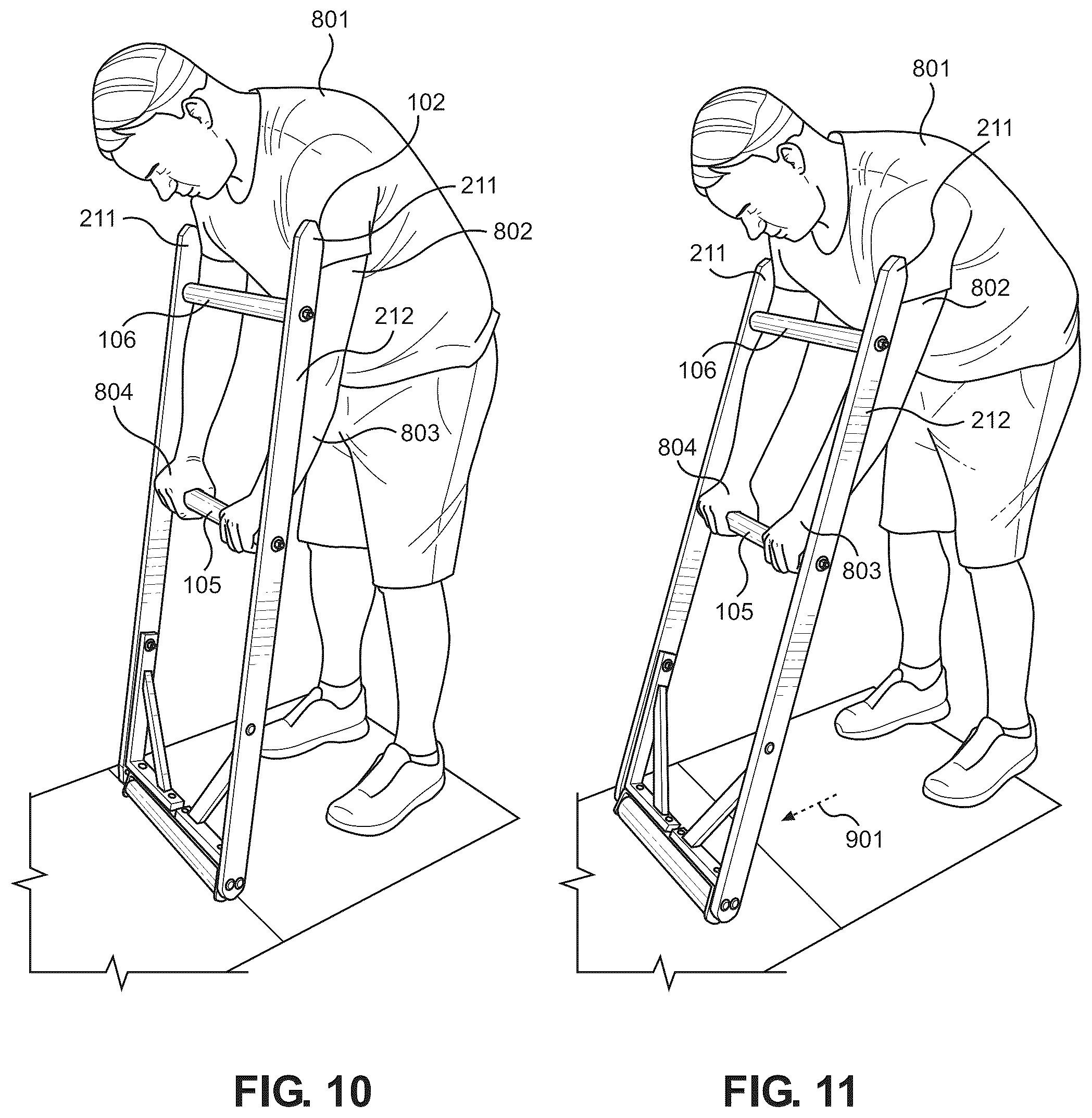 Patent US12410622 Figure 7 – Floor rolling apparatus
