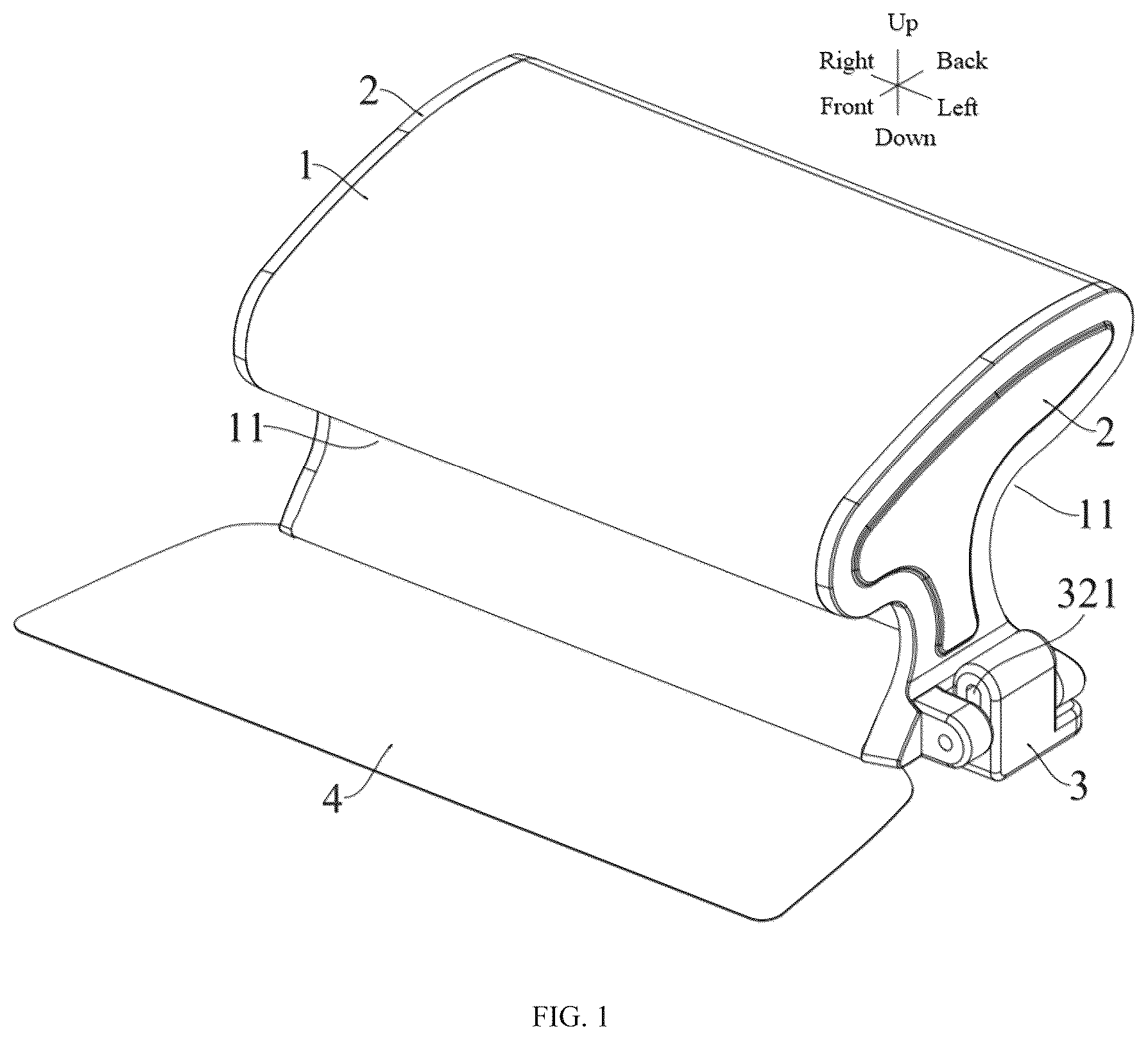 Patent US12410623 — Putty scraper — Figure 1