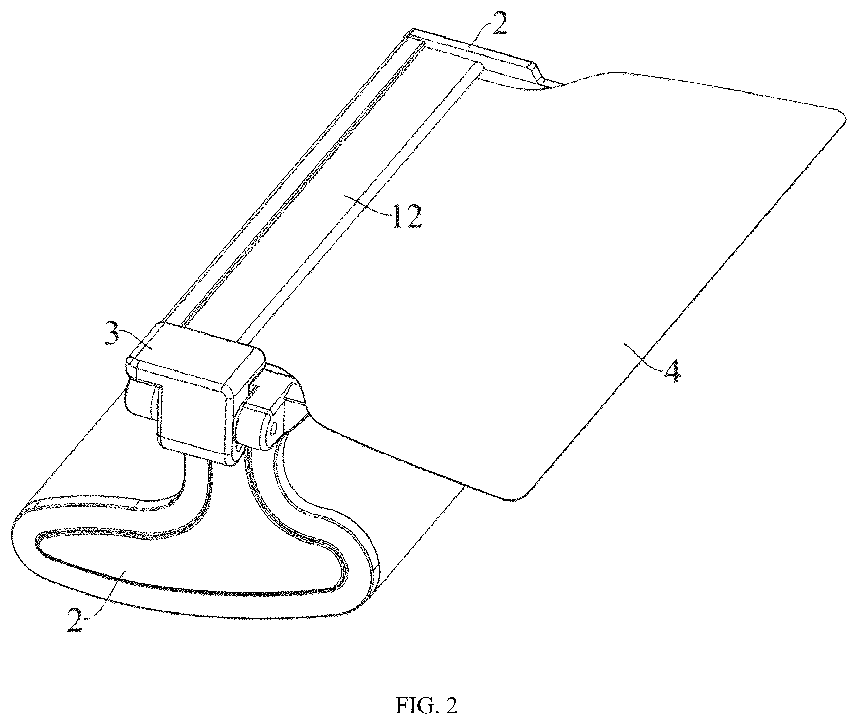 Patent US12410623 Figure 2 – Putty scraper