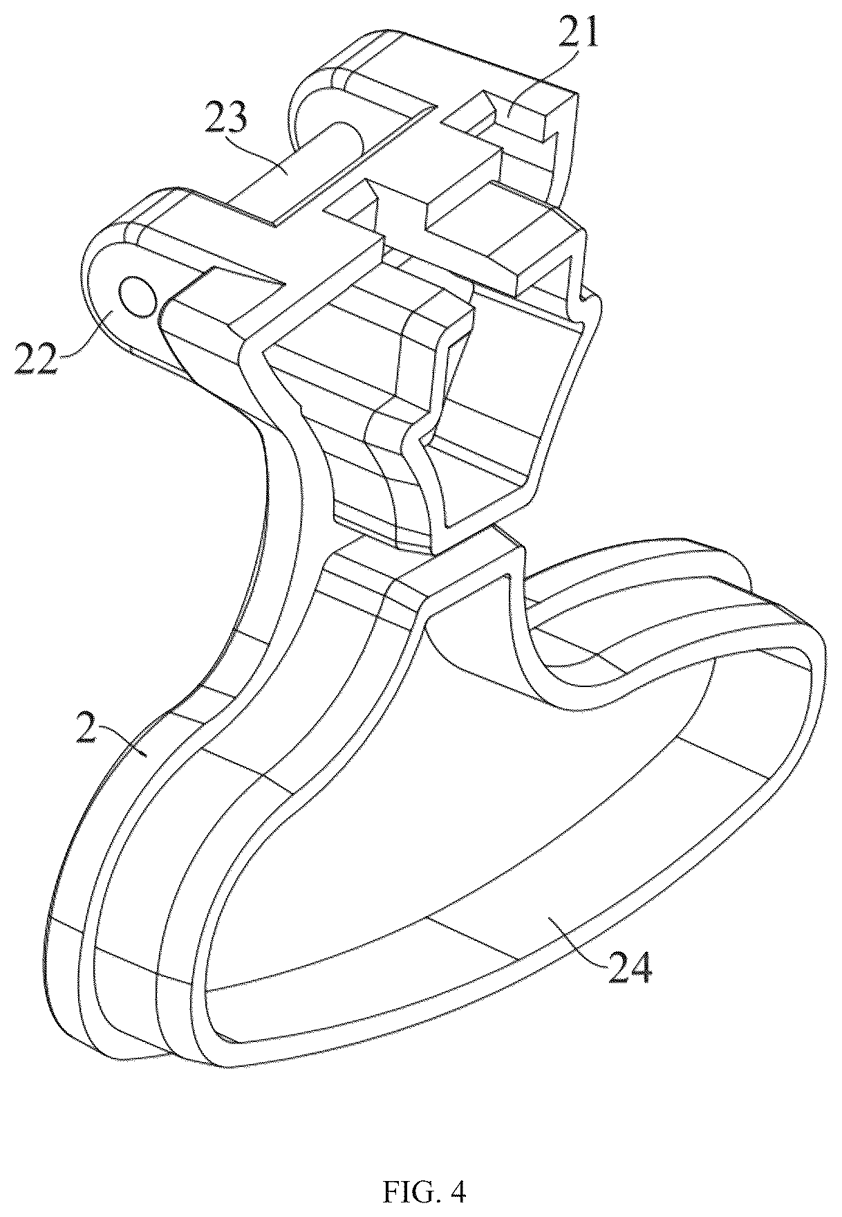 Patent US12410623 Figure 4 – Putty scraper
