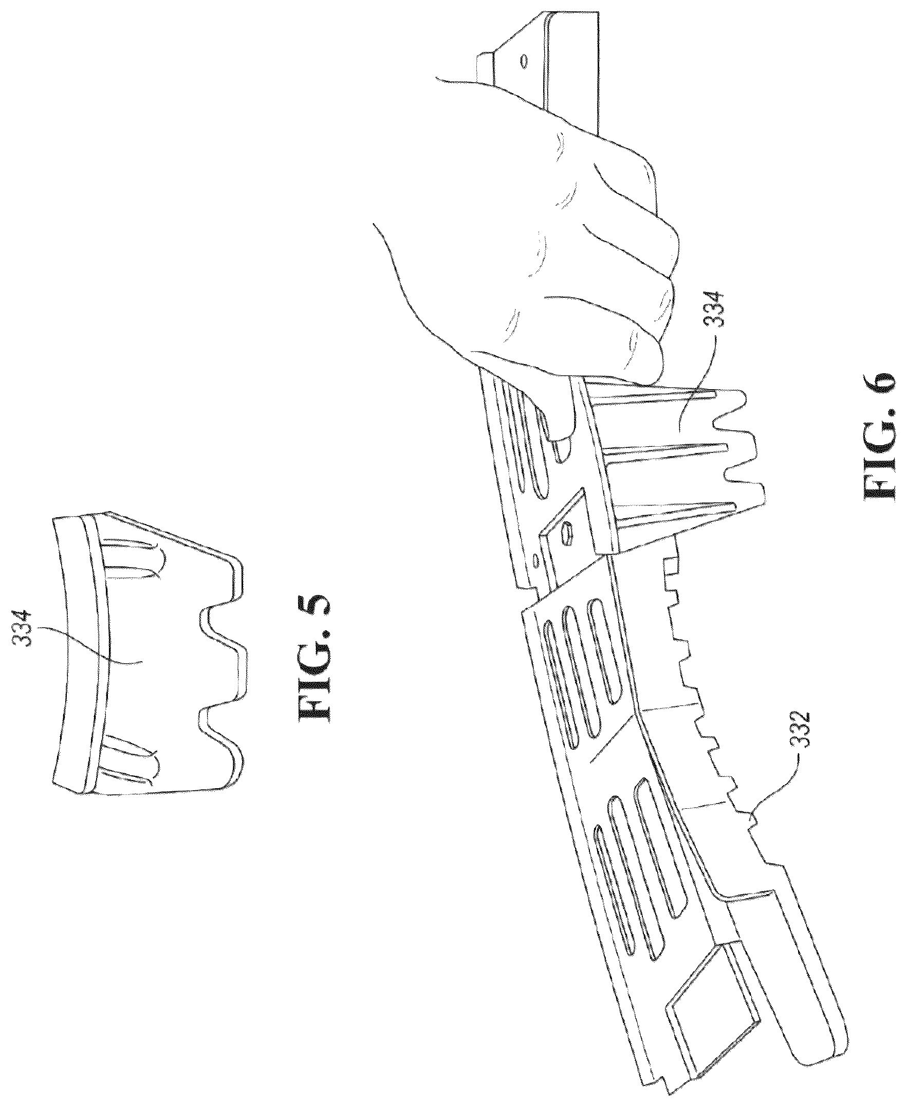 Patent US12410627 Figure 3 – Track system for placing shaped bodies