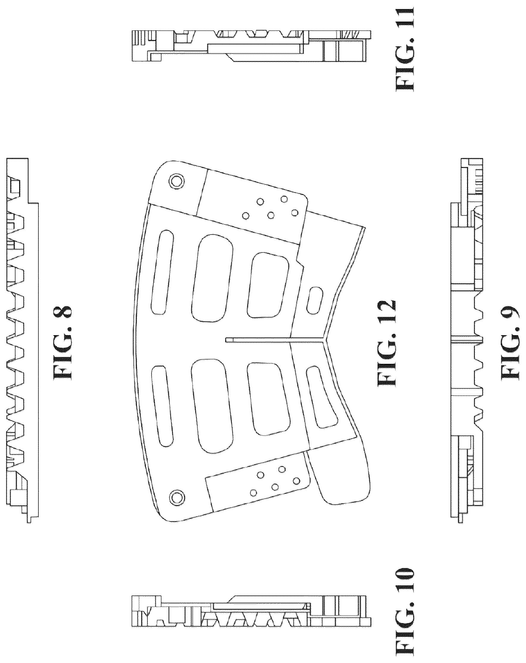 Patent US12410627 Figure 5 – Track system for placing shaped bodies
