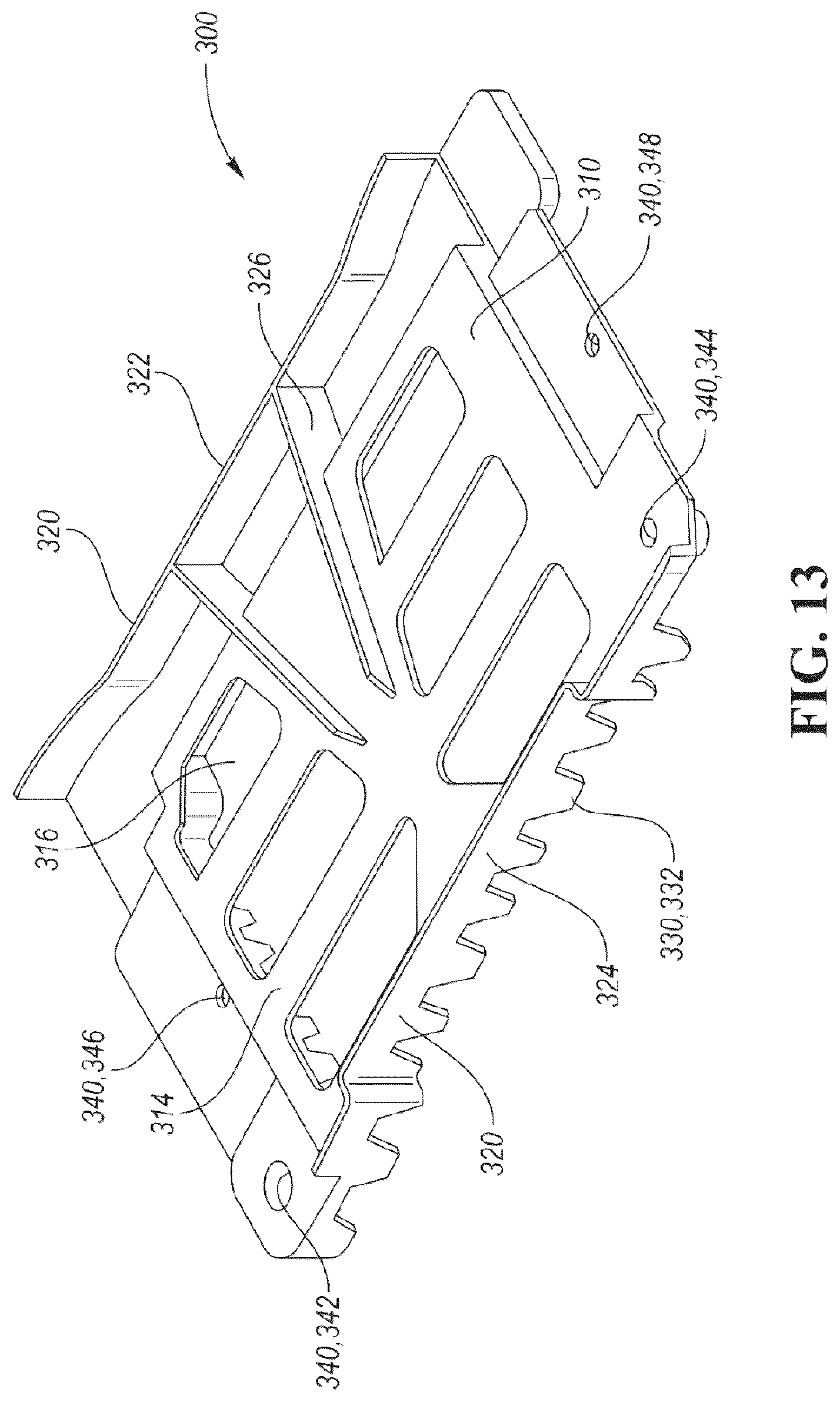 Patent US12410627 Figure 6 – Track system for placing shaped bodies