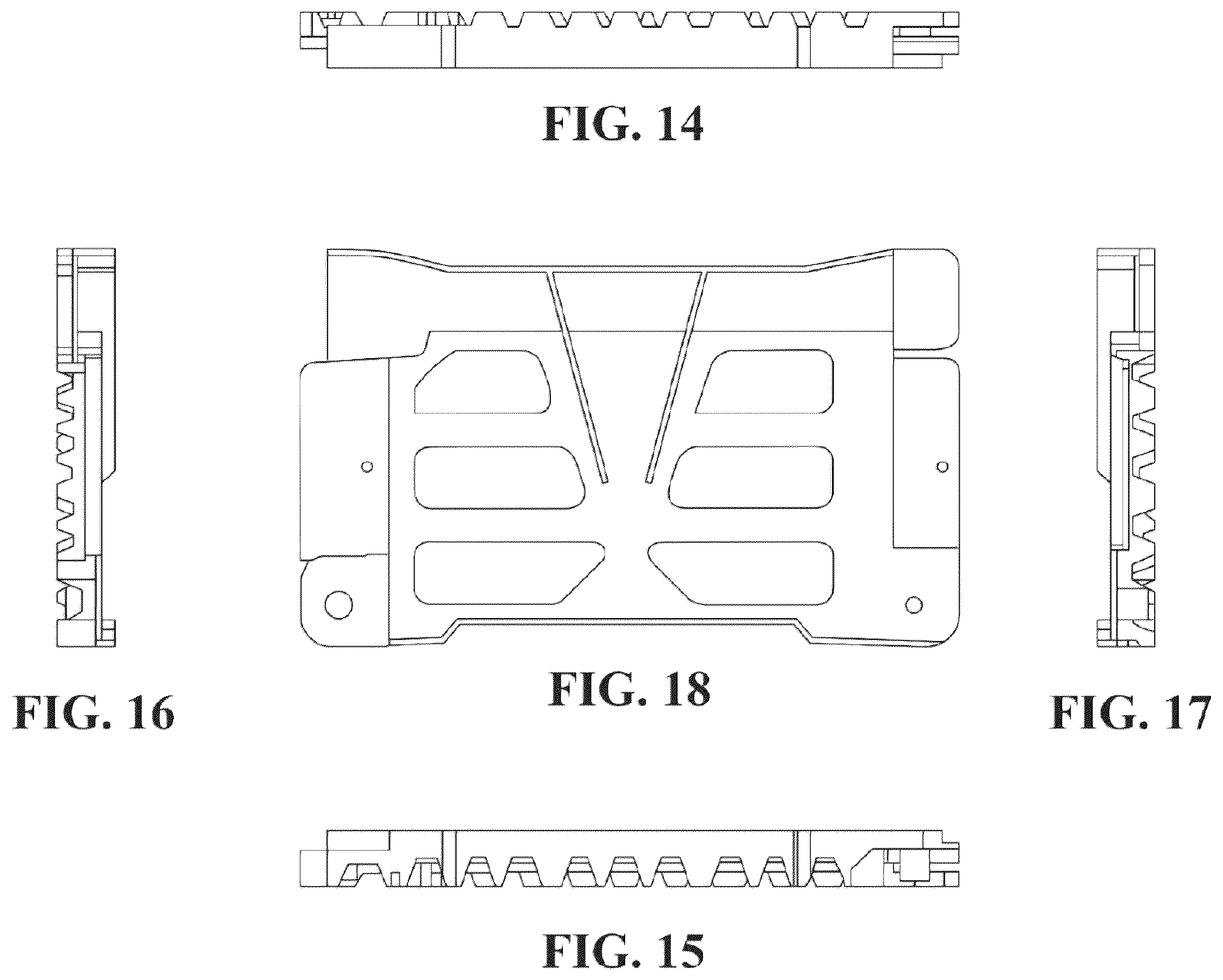 Patent US12410627 Figure 7 – Track system for placing shaped bodies