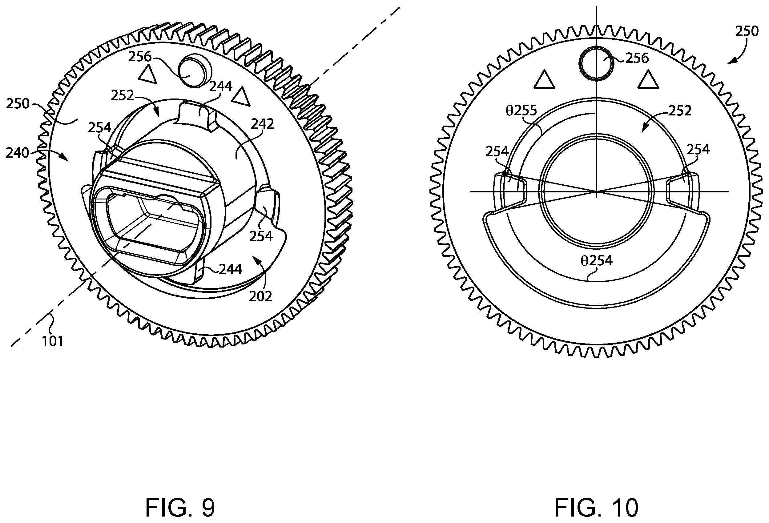 Patent US12410635 Figure 8 – Bolt actuation assembly