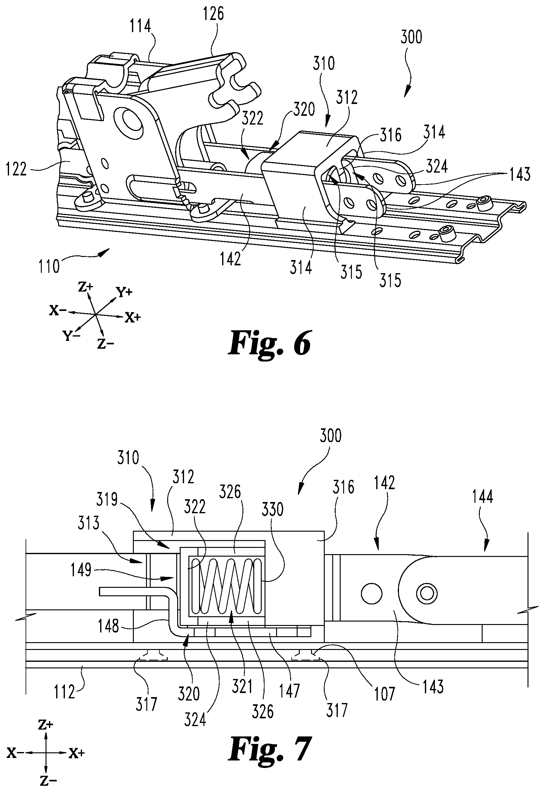Patent US12410636 Figure 6 – Exit device coordination mechanisms