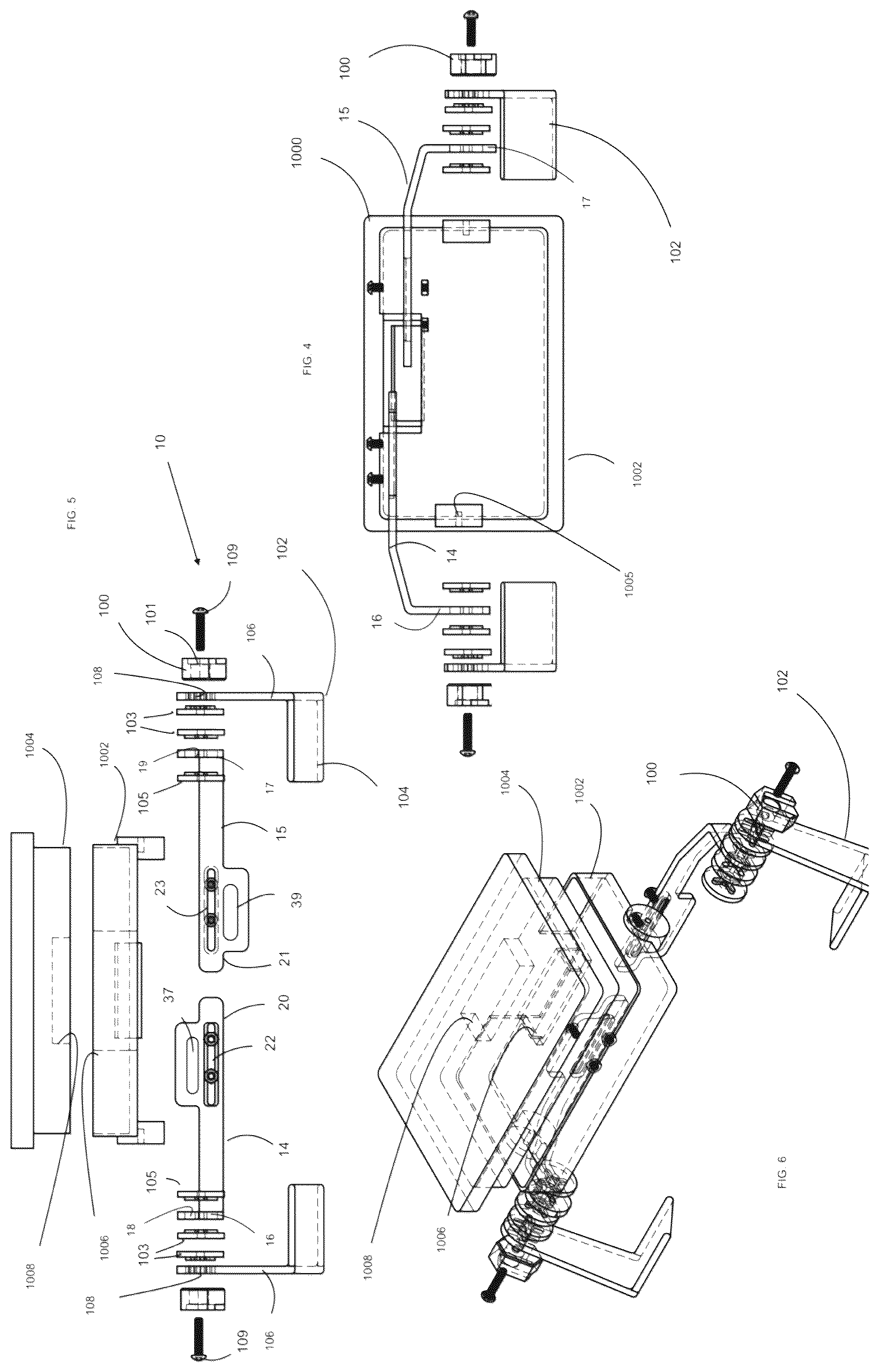 Patent US12410637 Figure 3 – Anti-theft device for cradle mounted device which removably receives an audio/video device