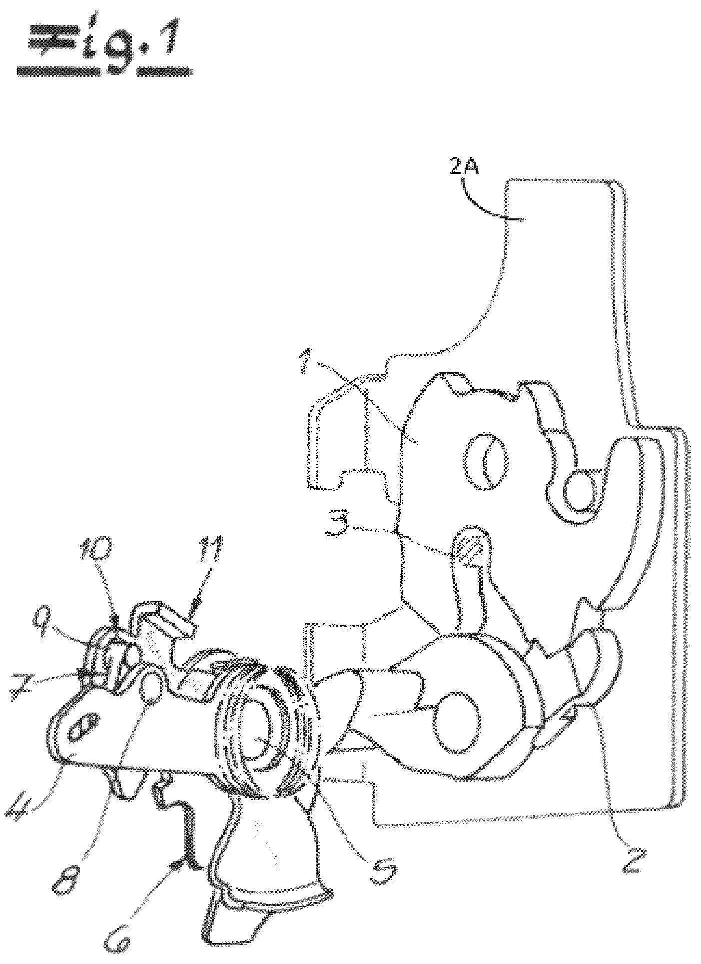 Patent US12410638 Figure 1 – Motor vehicle lock, in particular motor vehicle side door lock