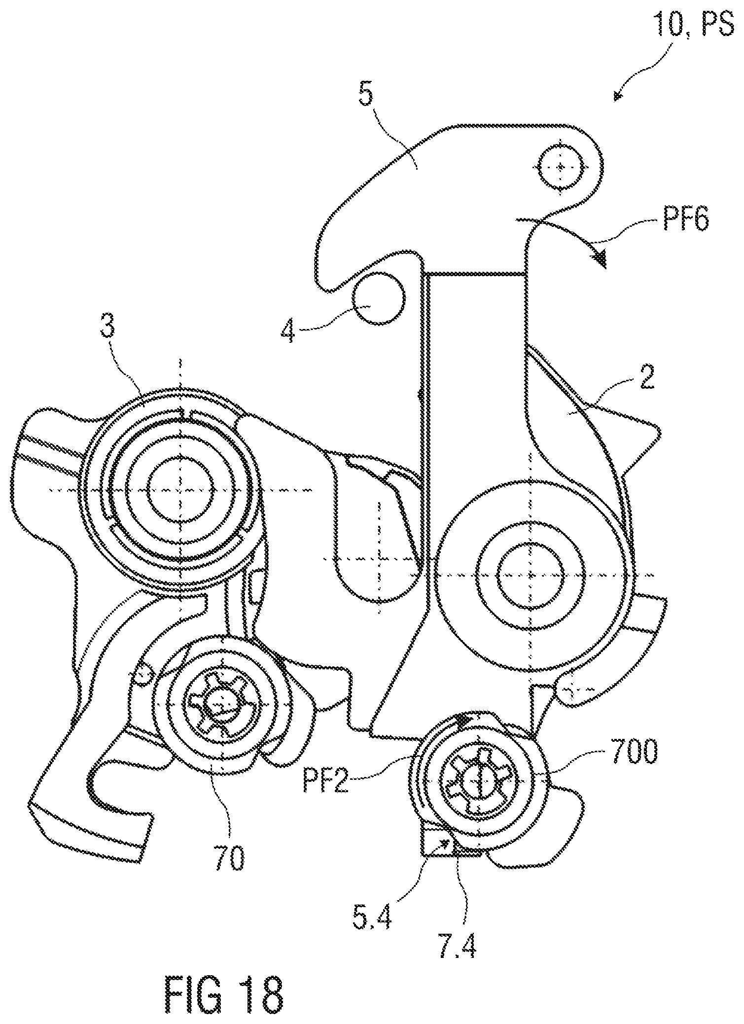 Patent US12410639 Figure 18 – Lock arrangement, in particular for an engine hood of a vehicle