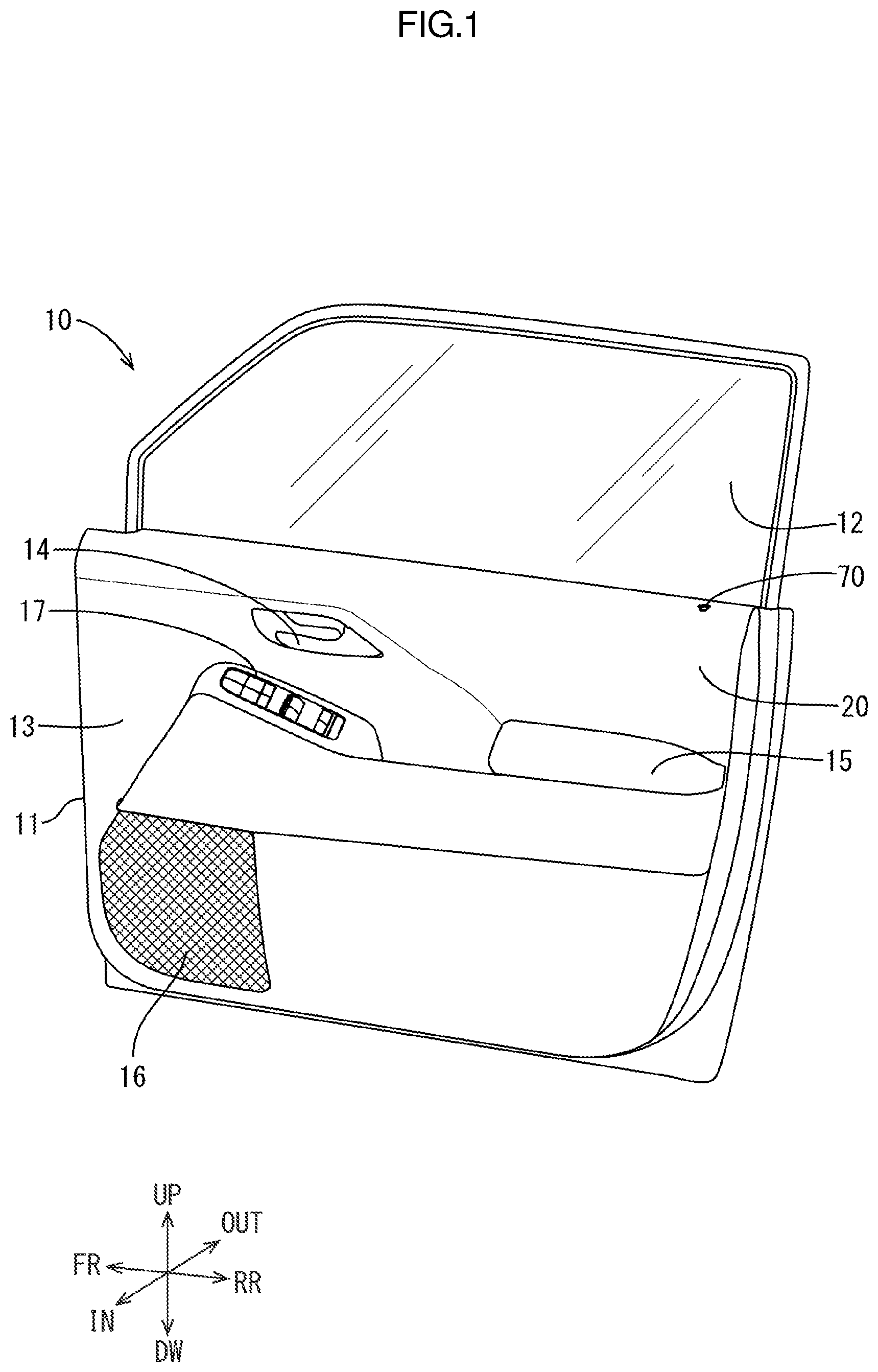 Patent US12410643 Figure 1 – Door lock assembly