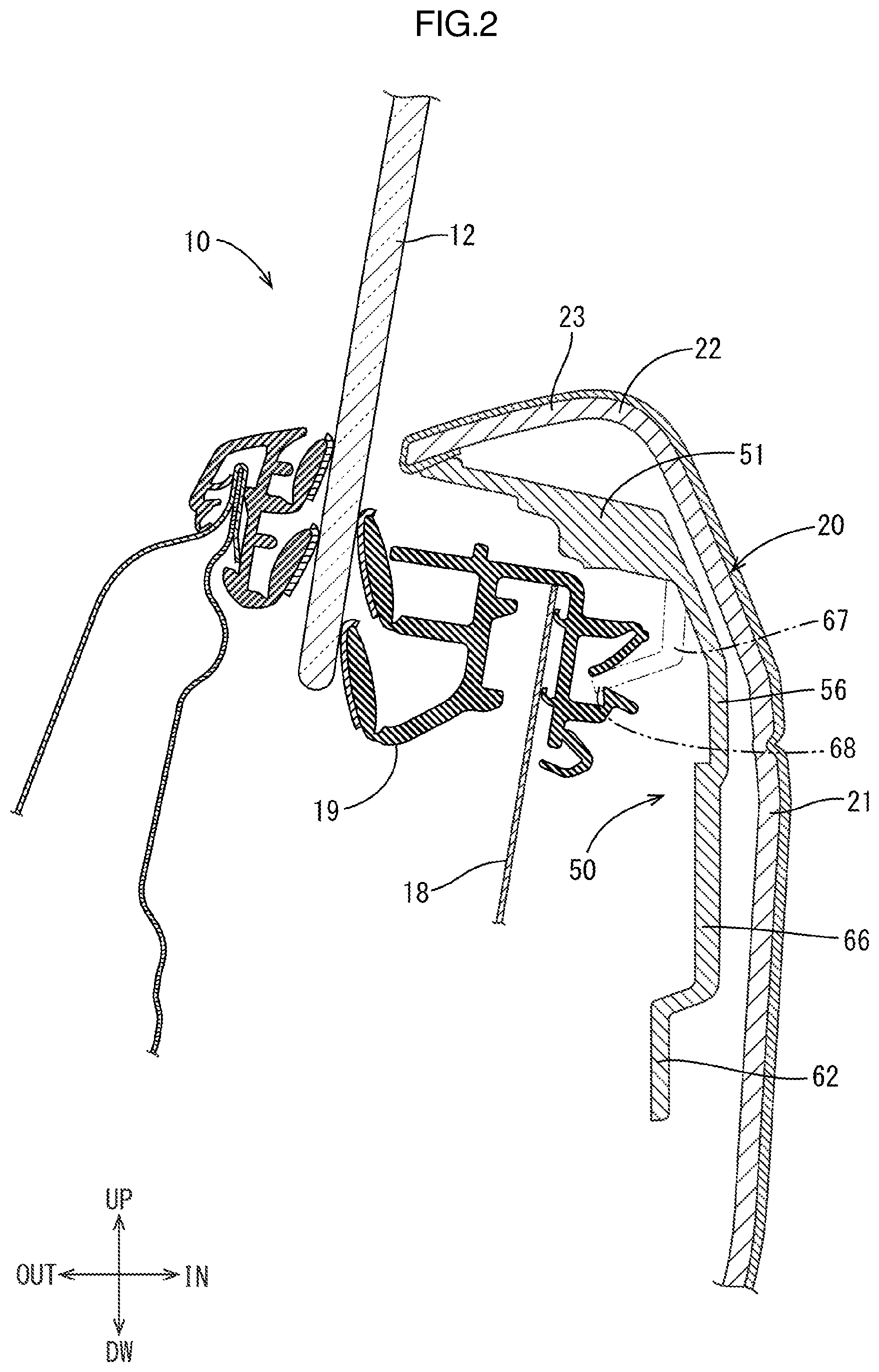 Patent US12410643 Figure 2 – Door lock assembly