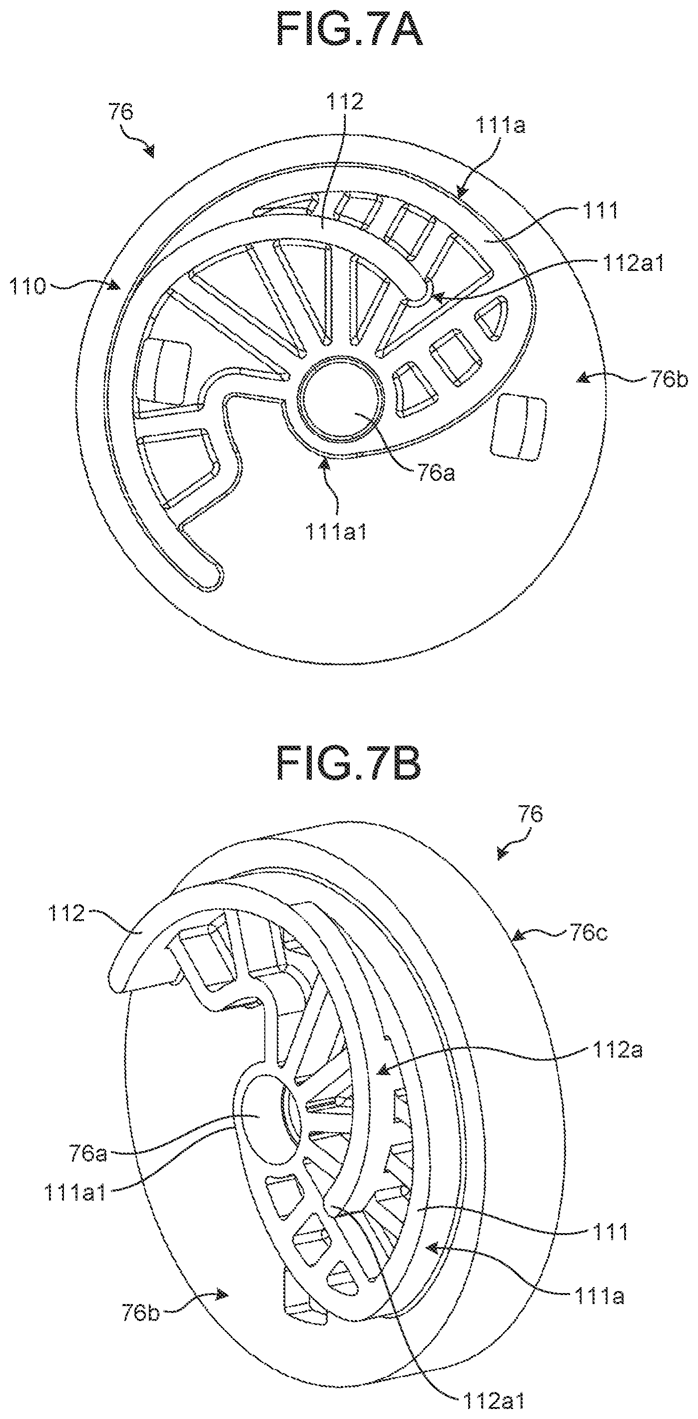 Patent US12410644 Figure 7 – Door latch device and actuator