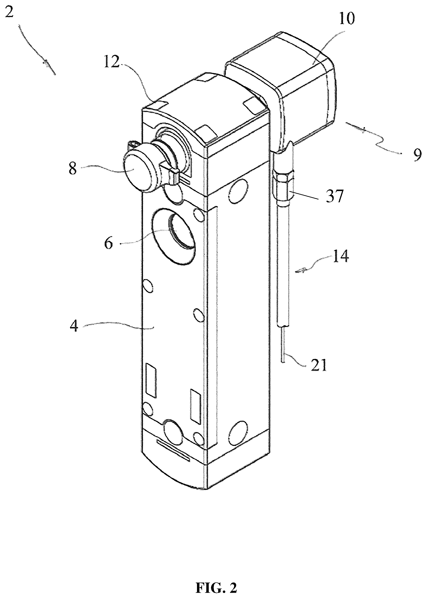 Patent US12410645 Figure 2 – Remote safety release for safety switches and safety switch comprising the release
