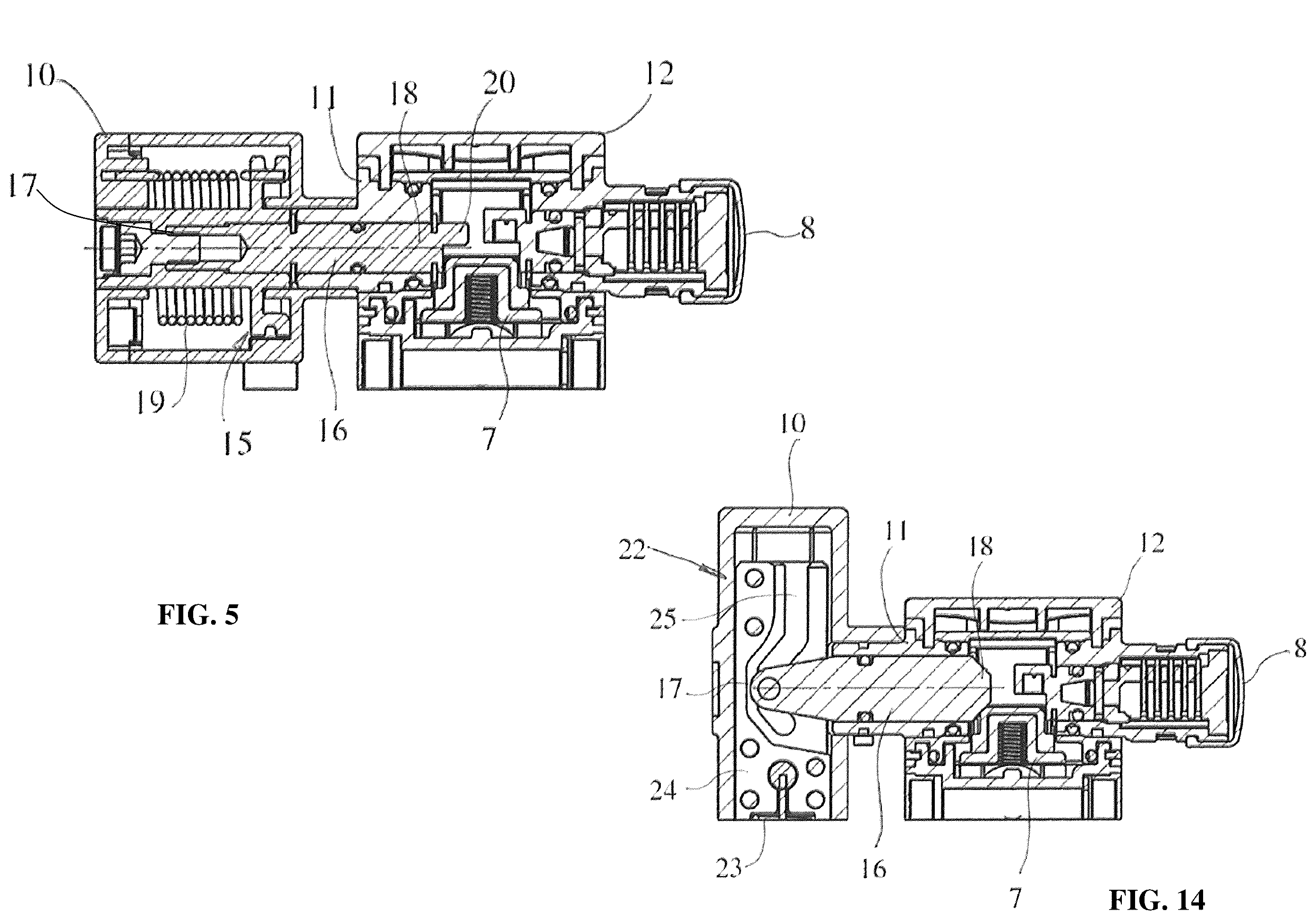 Patent US12410645 Figure 5 – Remote safety release for safety switches and safety switch comprising the release
