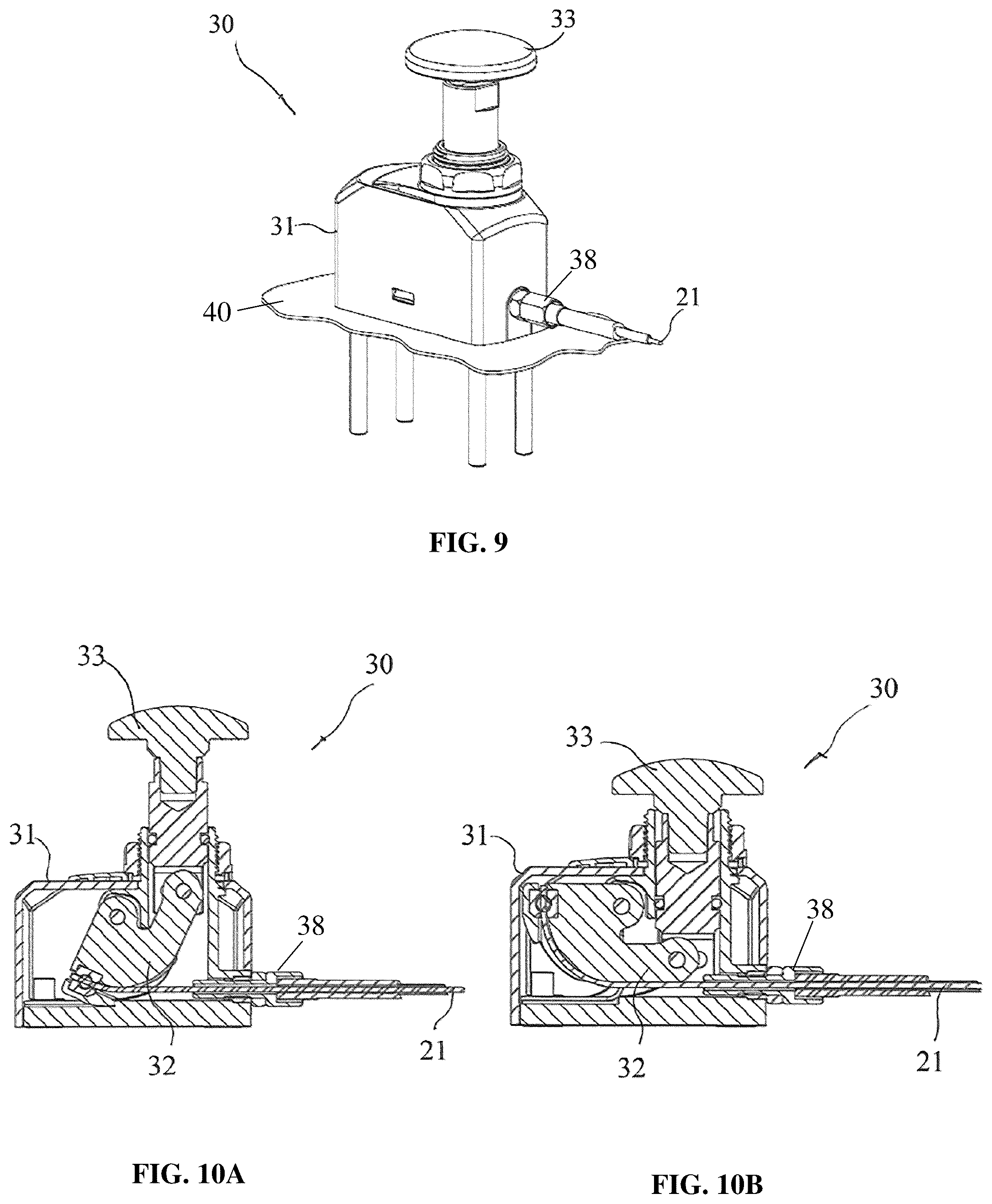Patent US12410645 Figure 9 – Remote safety release for safety switches and safety switch comprising the release