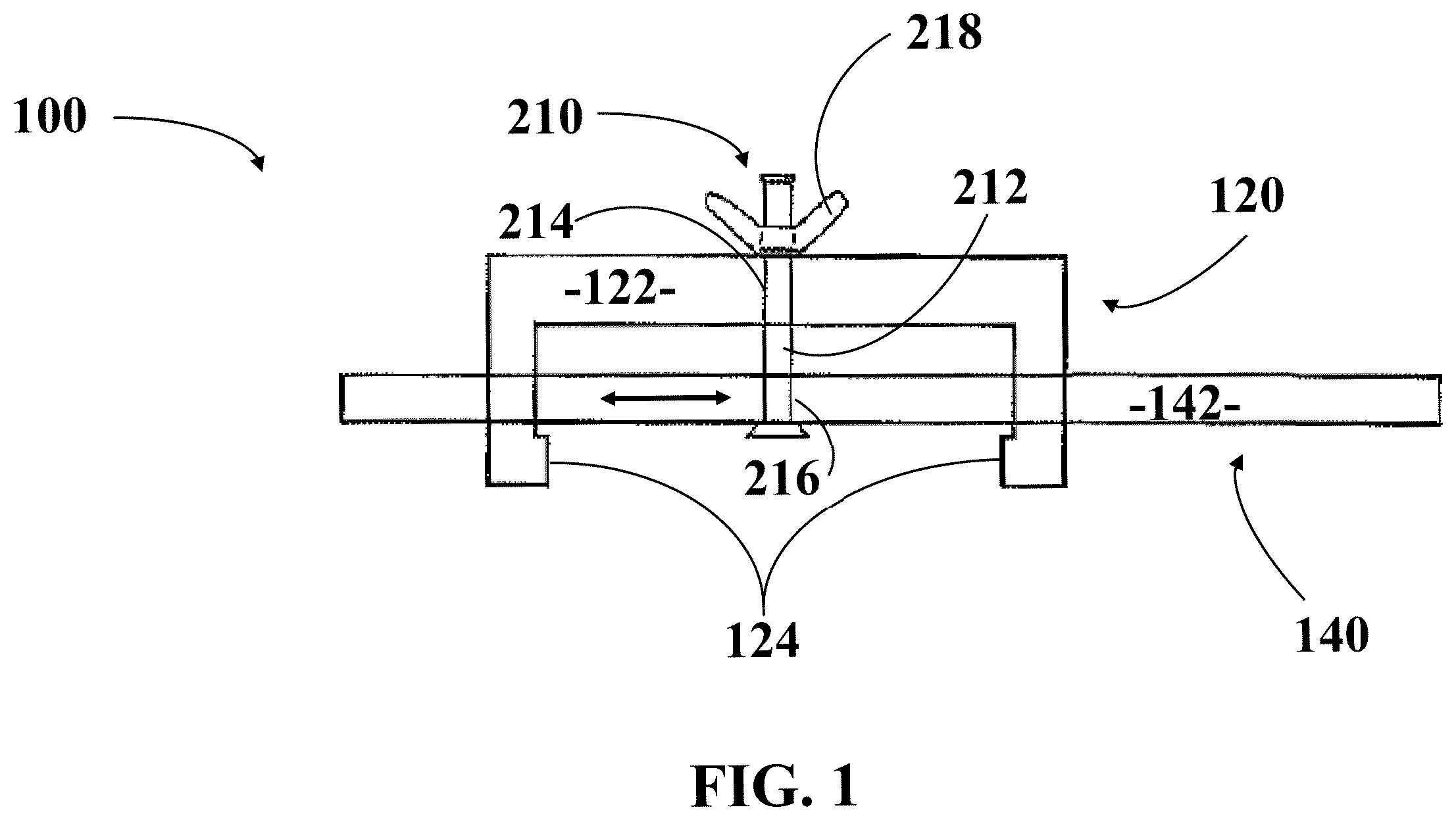 Patent US12410646 Figure 1 – Removable lock system