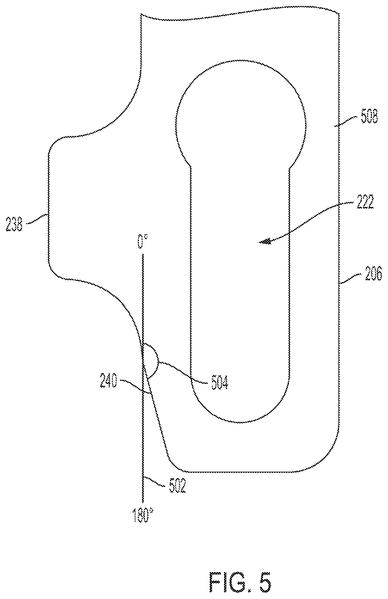 Patent US12410647 Figure 5 – Door stop mechanism