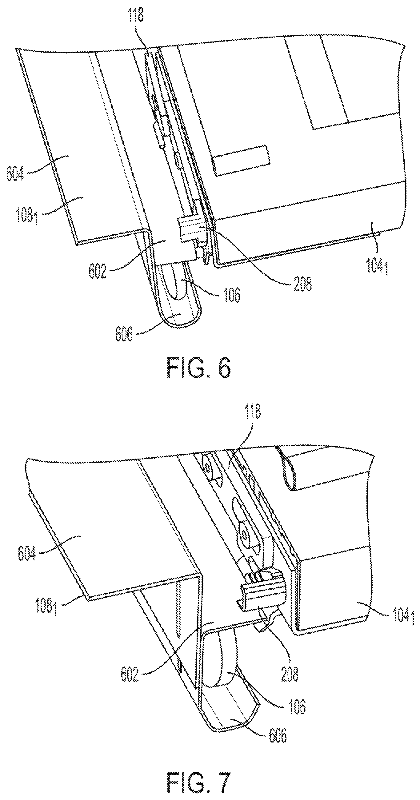 Patent US12410647 Figure 6 – Door stop mechanism