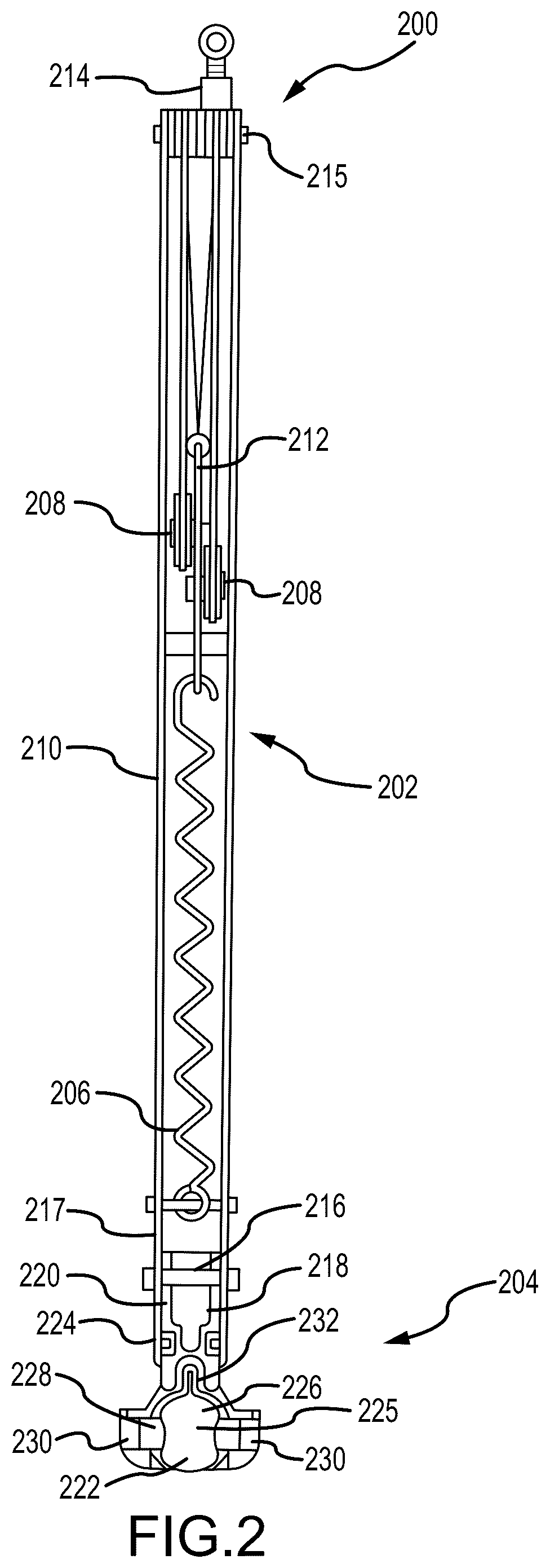 Patent US12410648 Figure 2 – Window balance shoes for a pivotable window